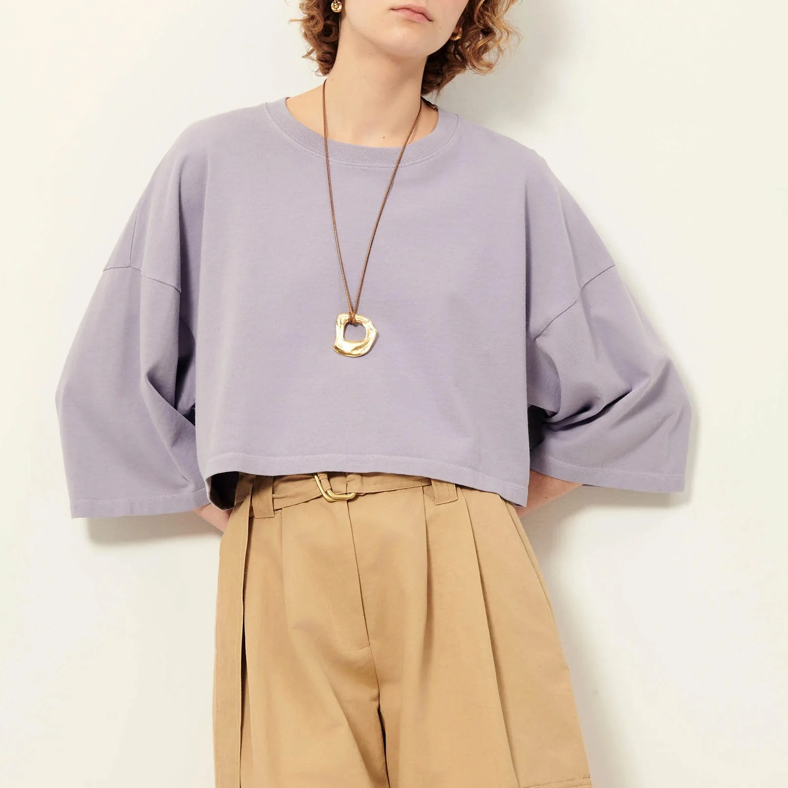 Epoteiro Oversize Tee Shirt lila stone - Image 4
