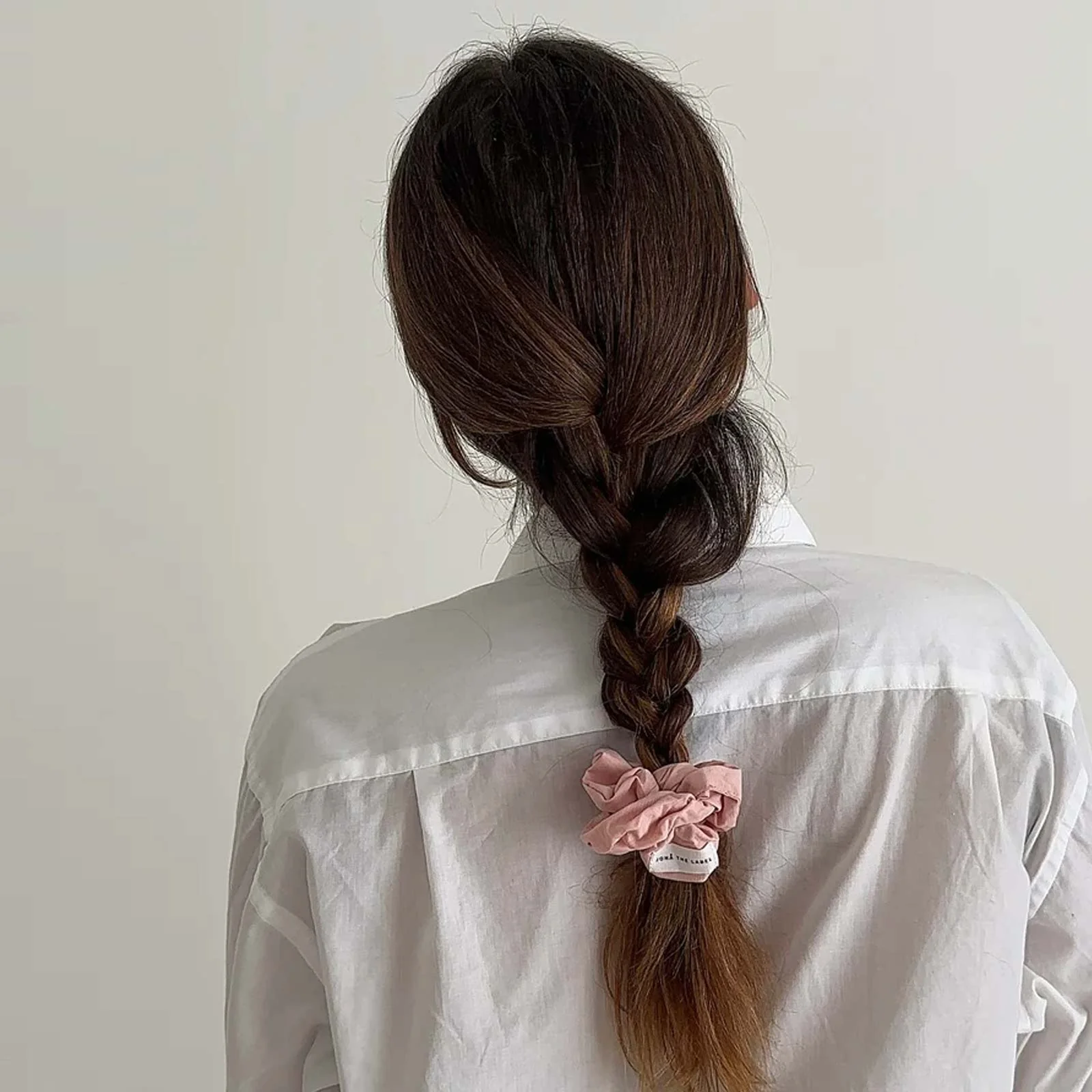 Everyday Scrunchie pink popelin - Image 2