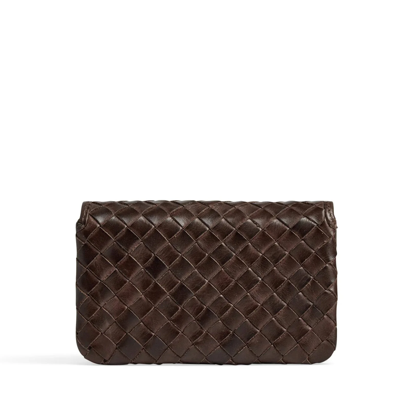 FaithMBG Coin Purse Weave dark brown - Image 2