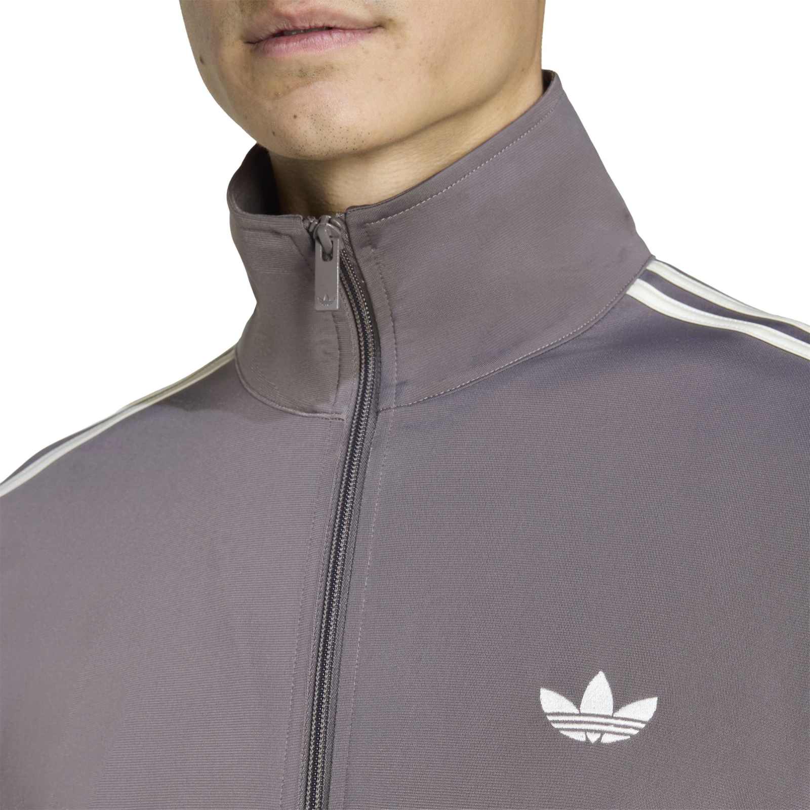 Firebird Track Top charcoal/white - Image 4