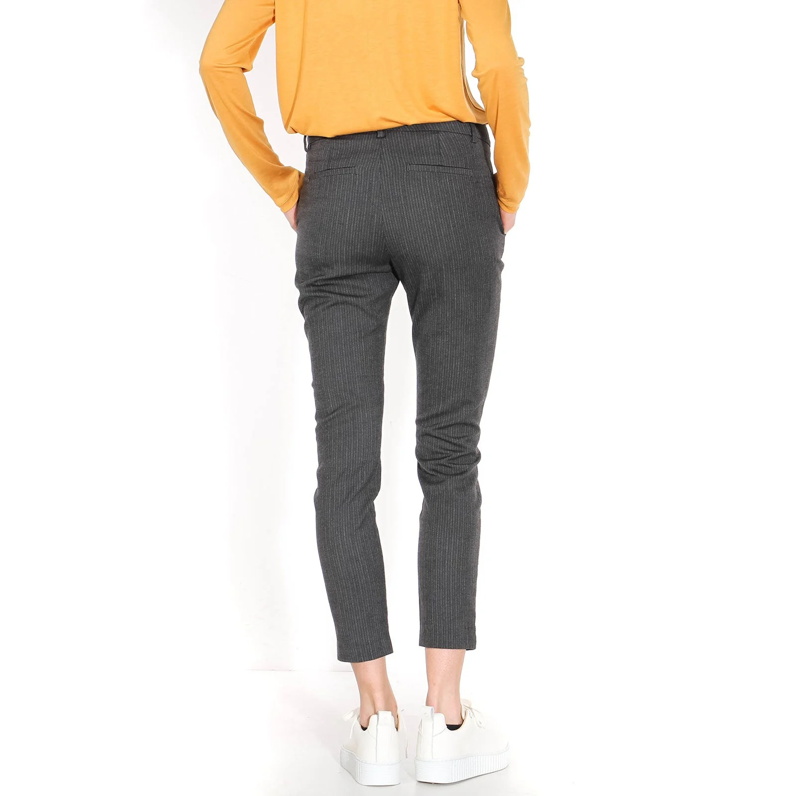 Kylie Crop Pant grey abelone - Image 4