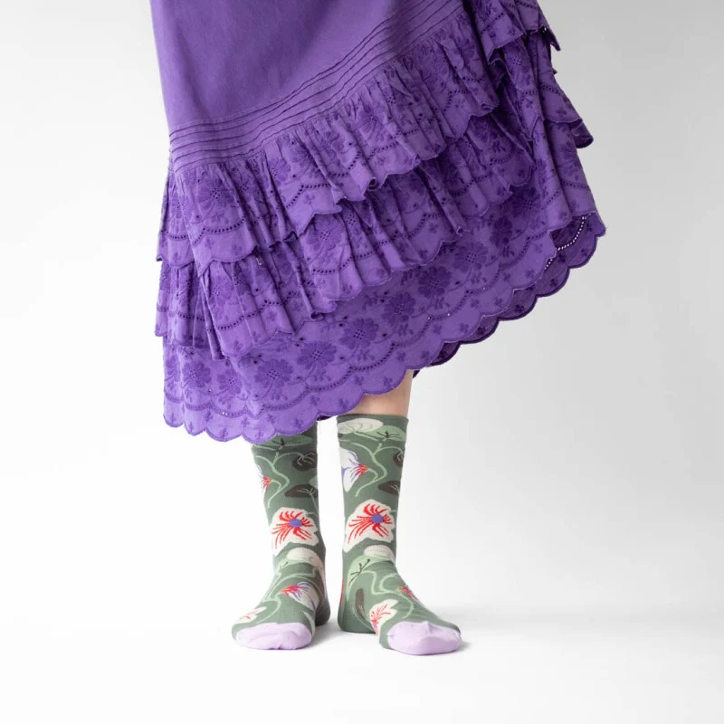 Fleurs Cèdre Socks TG801 - Image 2