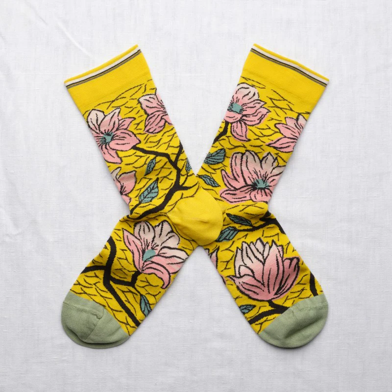 Fleurs Sulfure Socks CT201