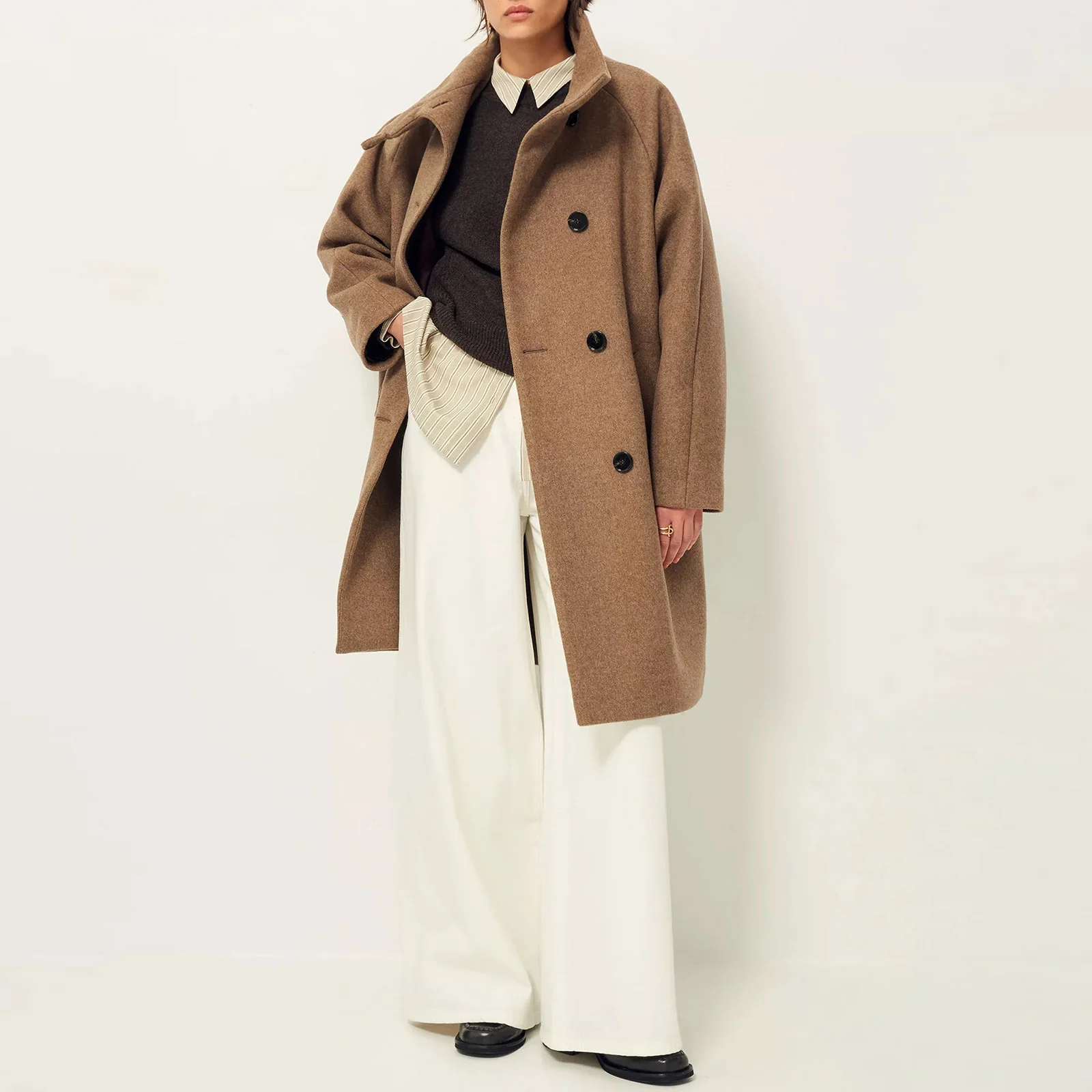 Floral BLVD Long Coat alpaga - Image 5