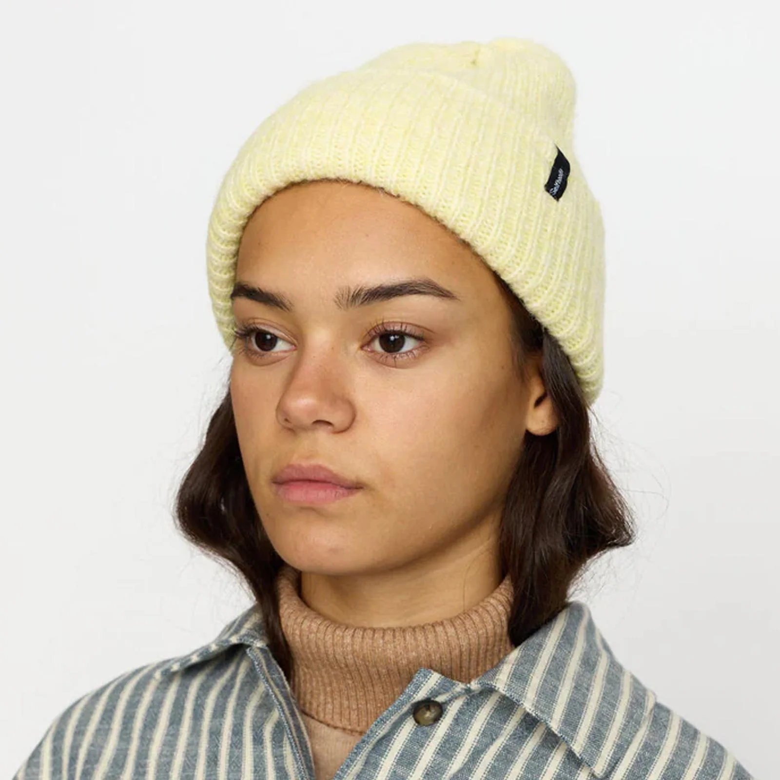 Fluffy Beanie pale-yellow - Image 2