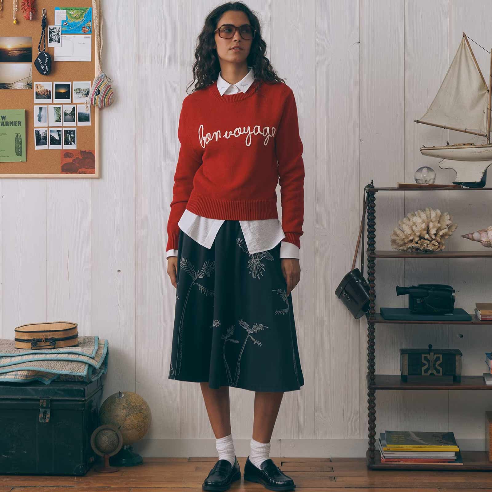 Formige Bon Voyage Jumper poppy