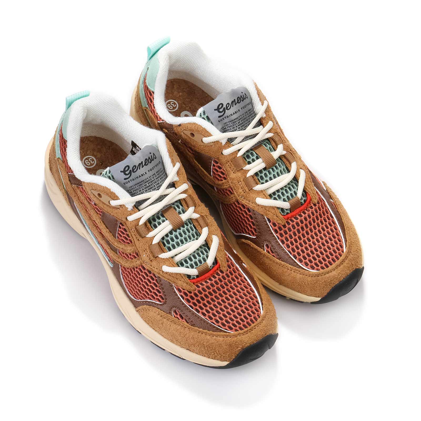 G-Eco ´99 Multi Mesh l.brown/brown/mint - Image 3