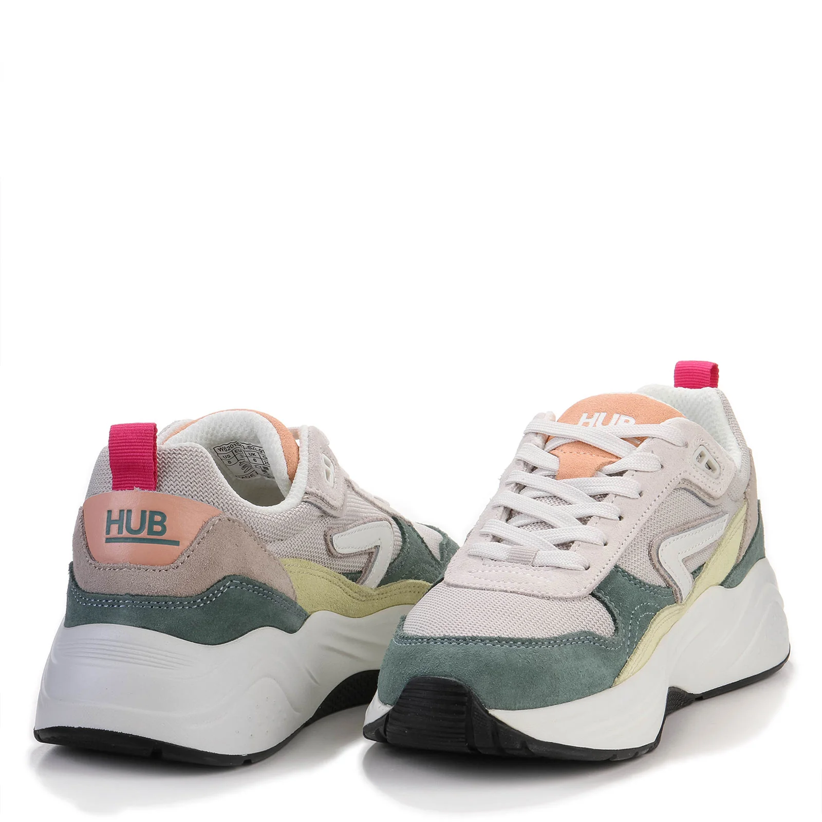 Glide S43 It bone/offwhite/leaf green/A. apricot/offwhite-black - Image 3
