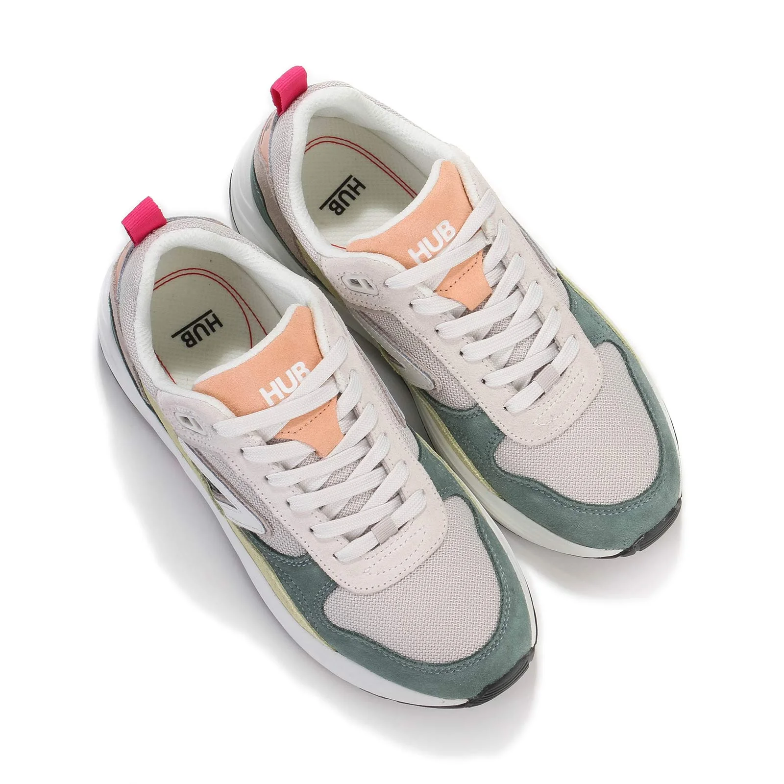 Glide S43 It bone/offwhite/leaf green/A. apricot/offwhite-black - Image 4