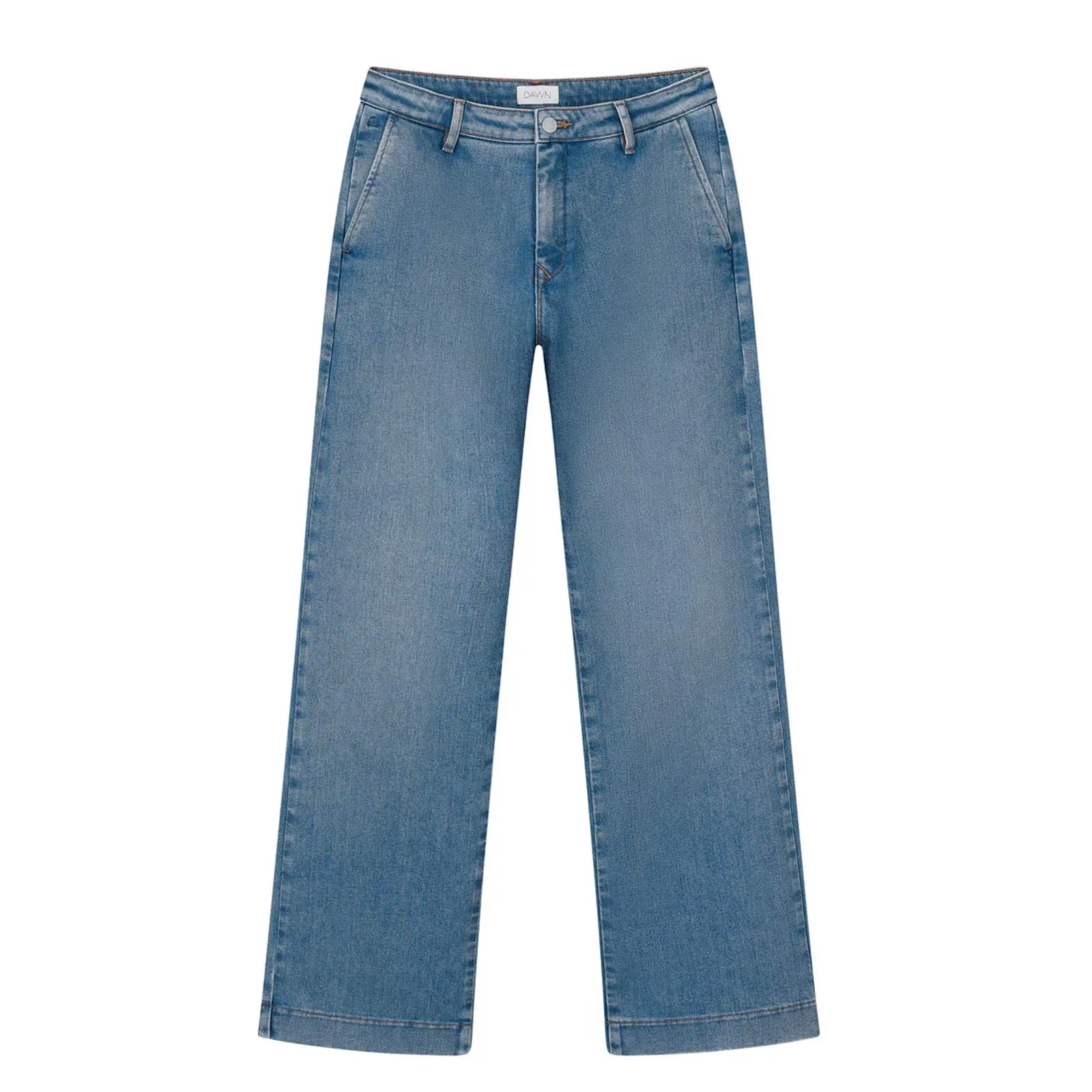 Glow Flared Denim Chino medium blue - Image 4