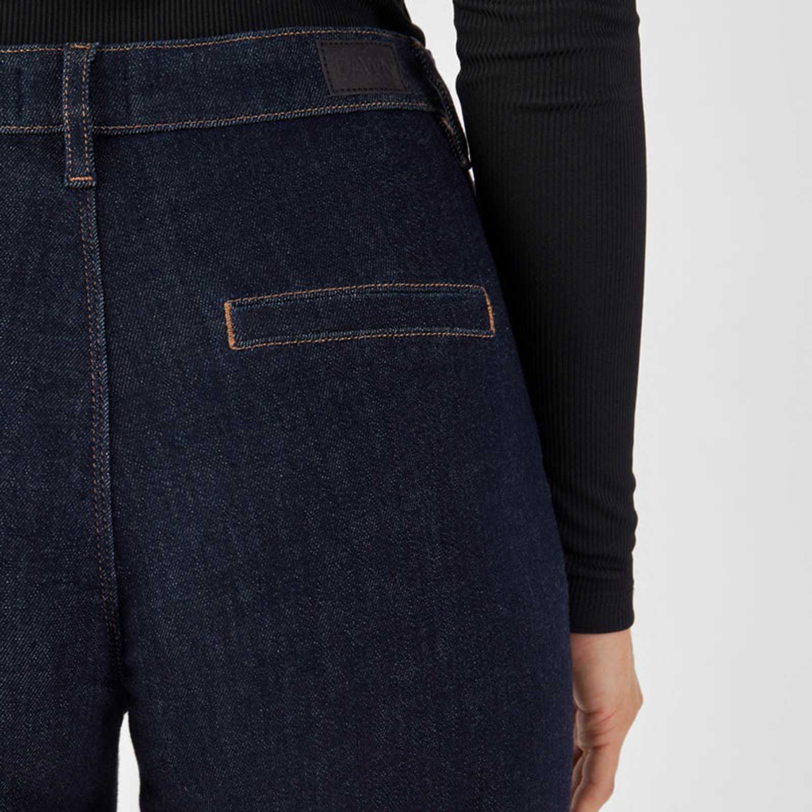 Glow Flared Soft Denim Chino raw blue - Image 5