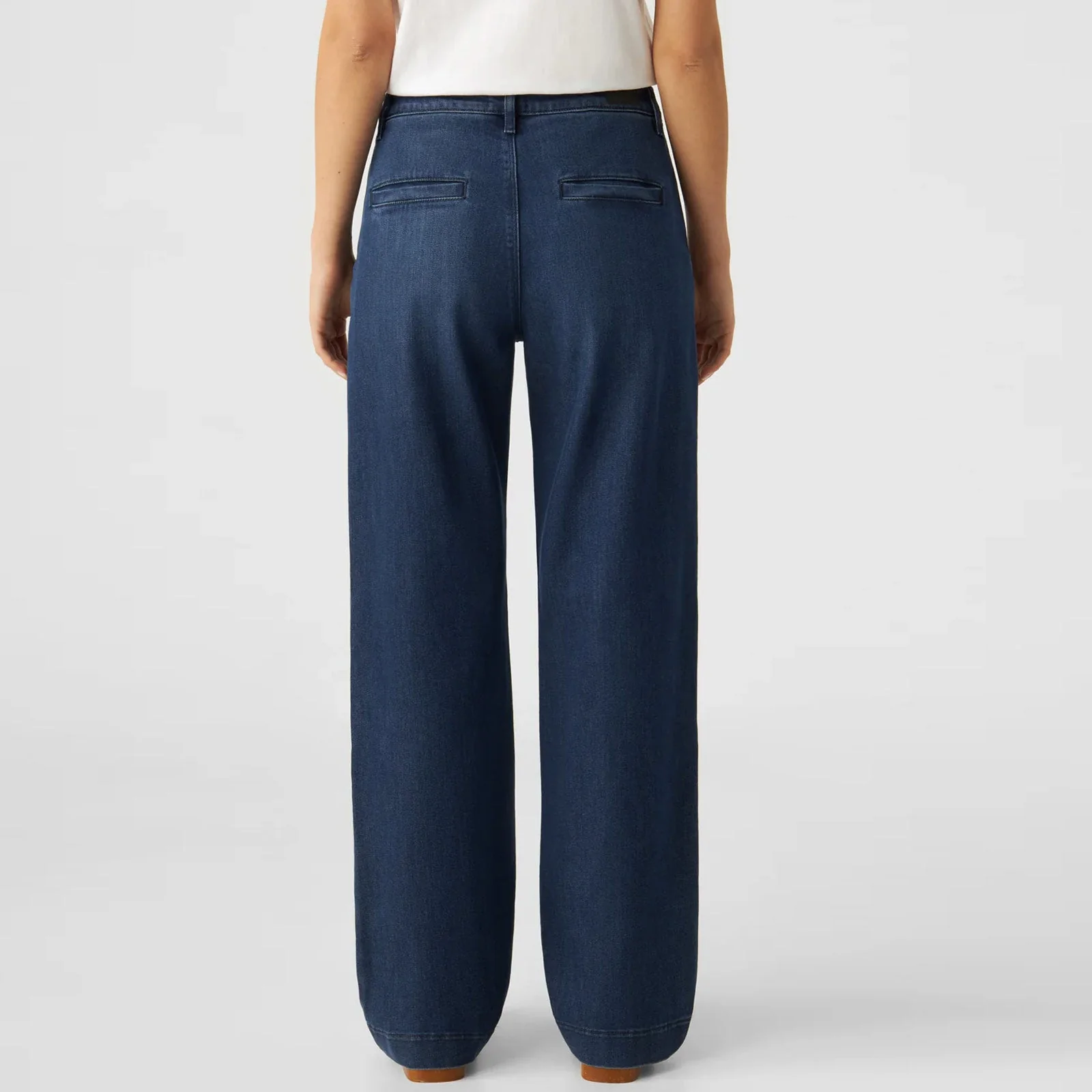 Glow Flared Soft Denim Chino rinse blue - Image 2