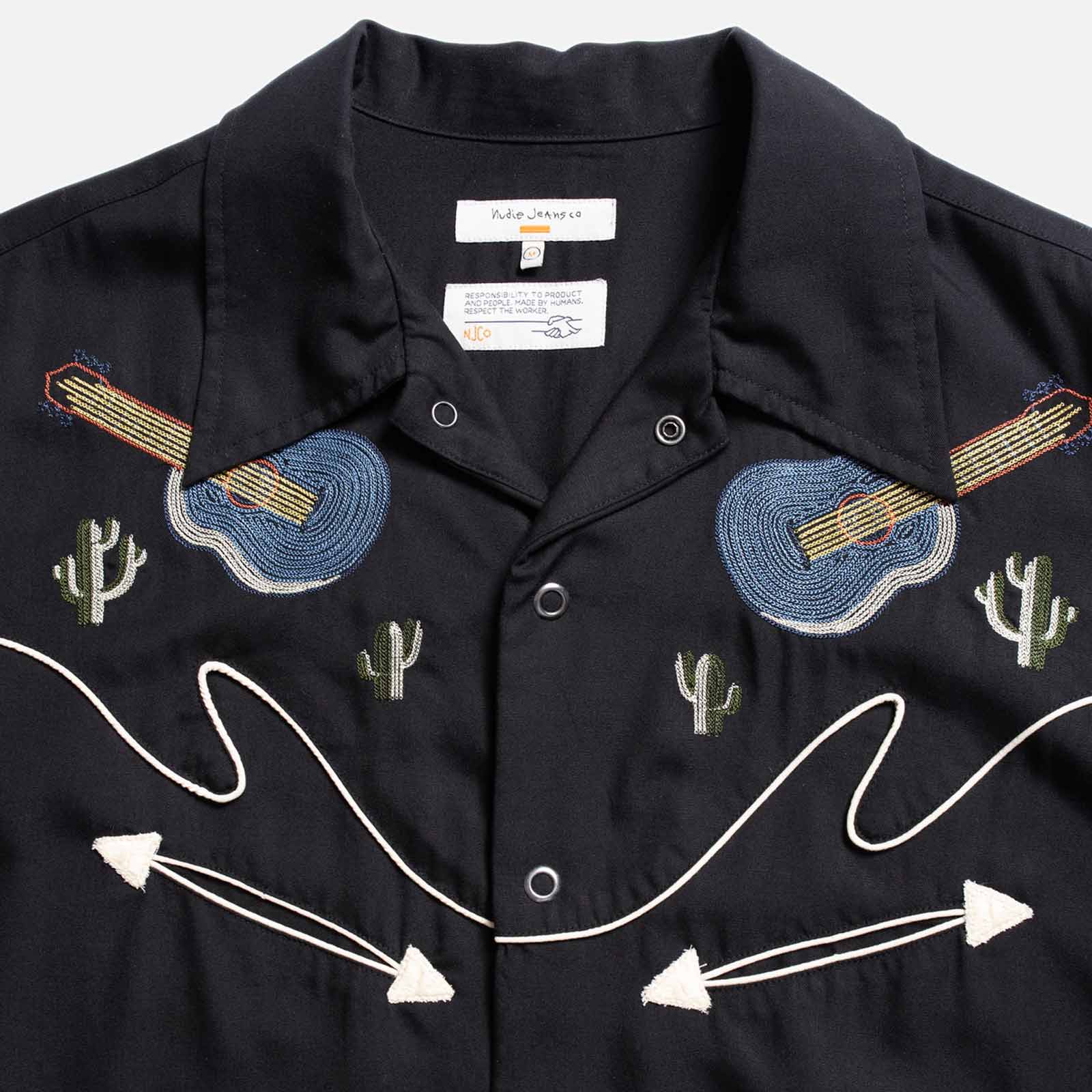 Gonzo Western Guitar Shirt black - Image 5