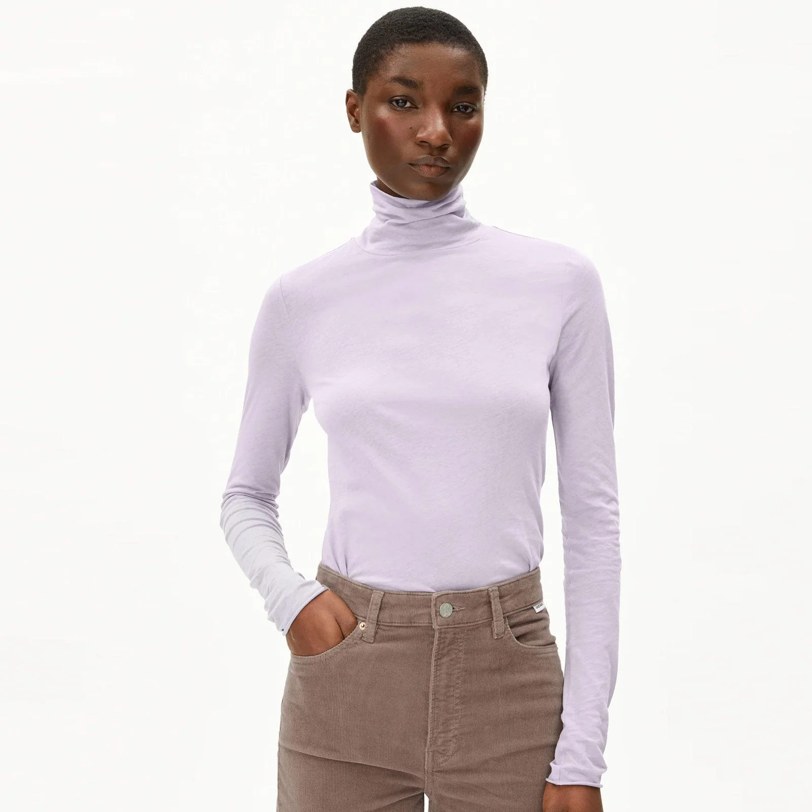 Graziliaa Soft TN Longsleeve frozen lavender