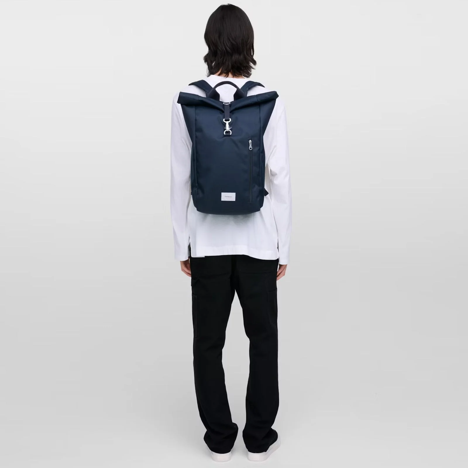 Ground Rolltop Backpack L navy/navy webbing - Image 3