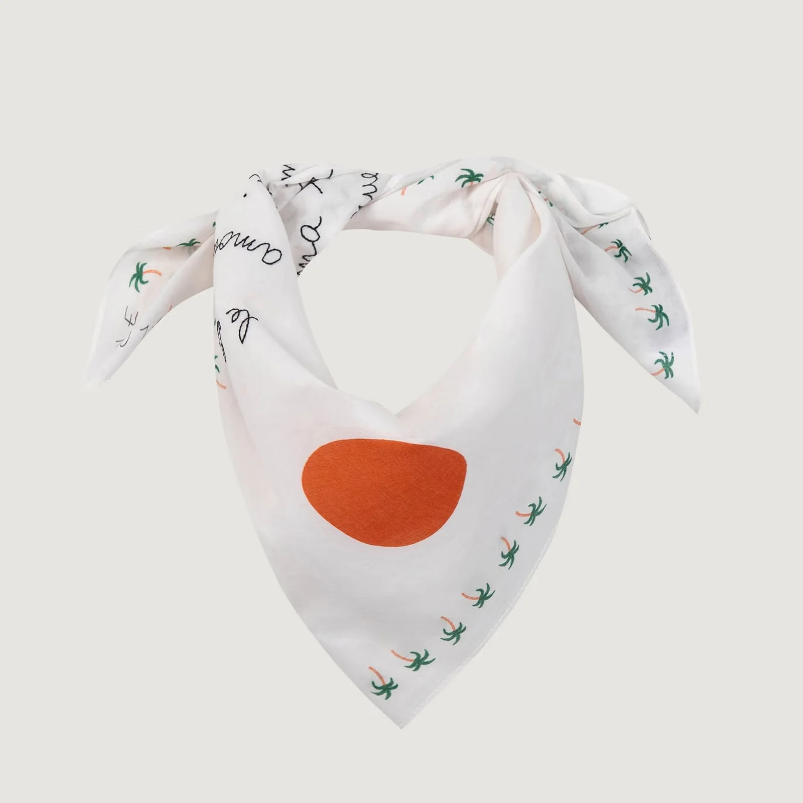 Guenot Postcard Scarf off white - Image 2
