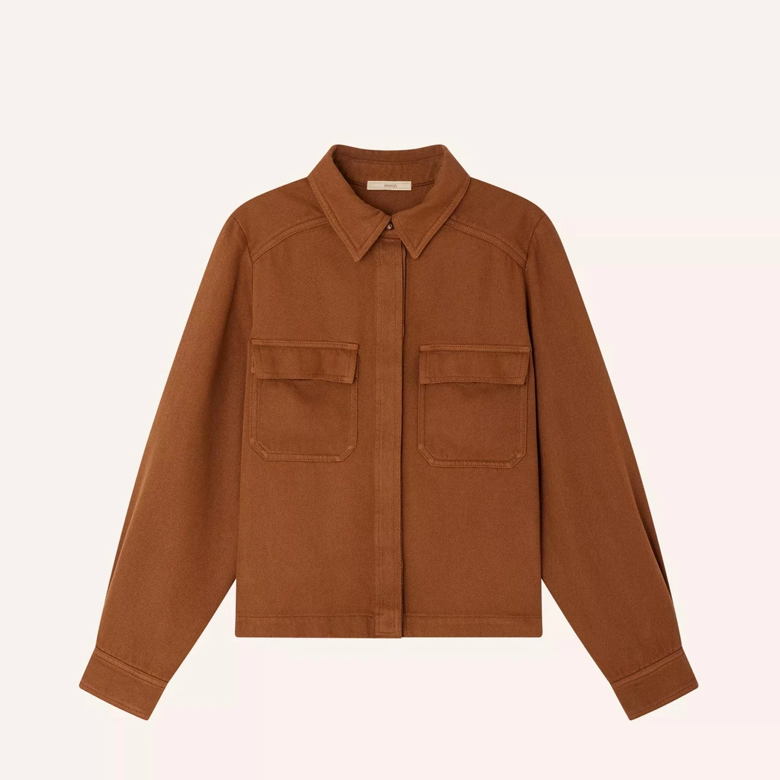 Guggen Shirt caramel - Image 4