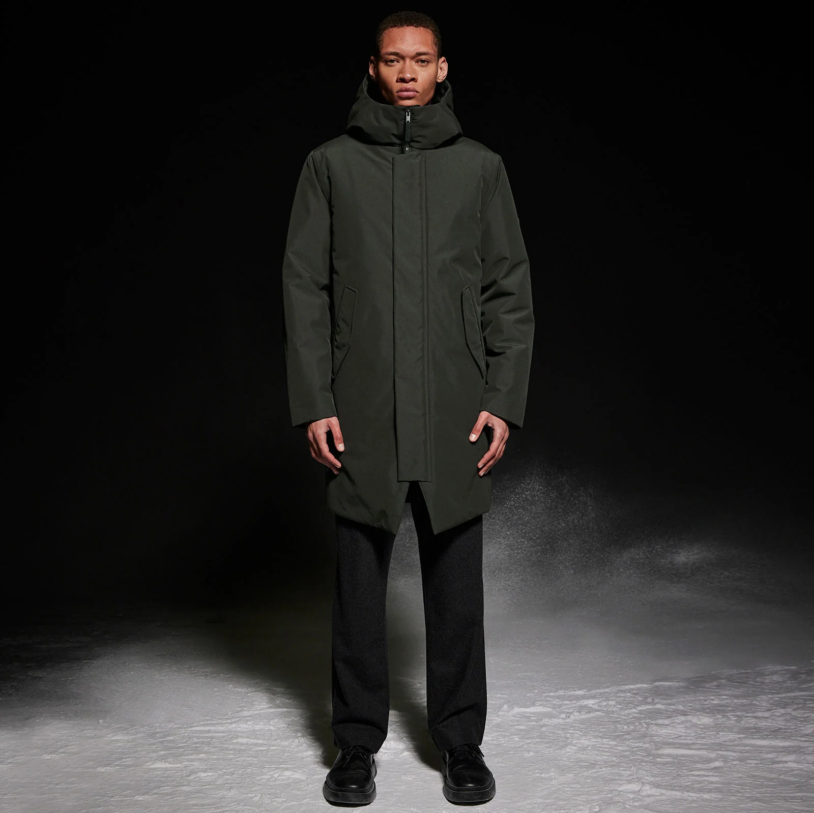 Gunter Winter Jacket shelter green - Image 3
