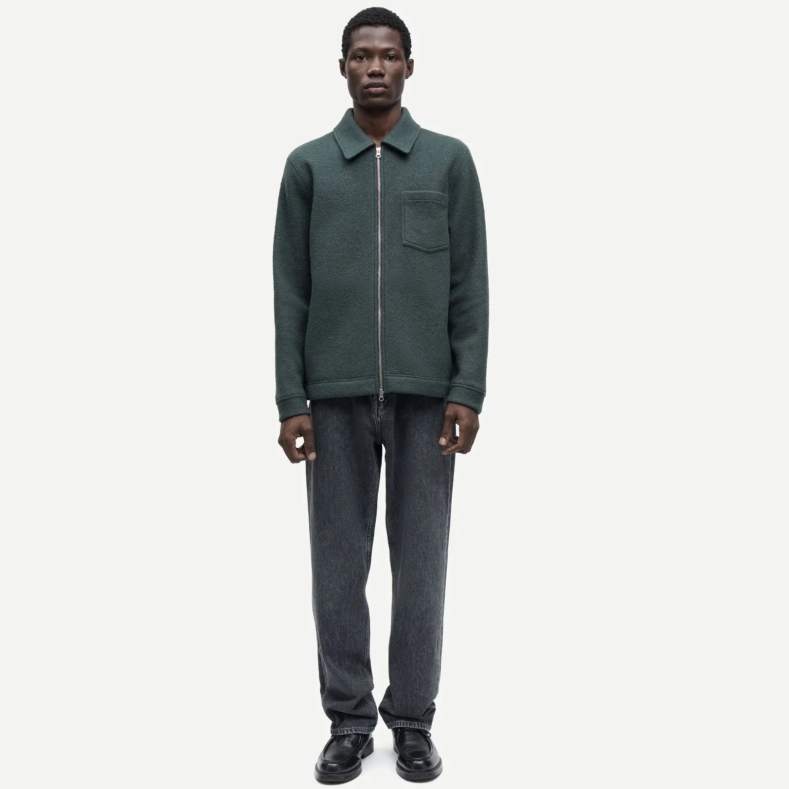Hannes Full Zip dark evergreen - Image 3