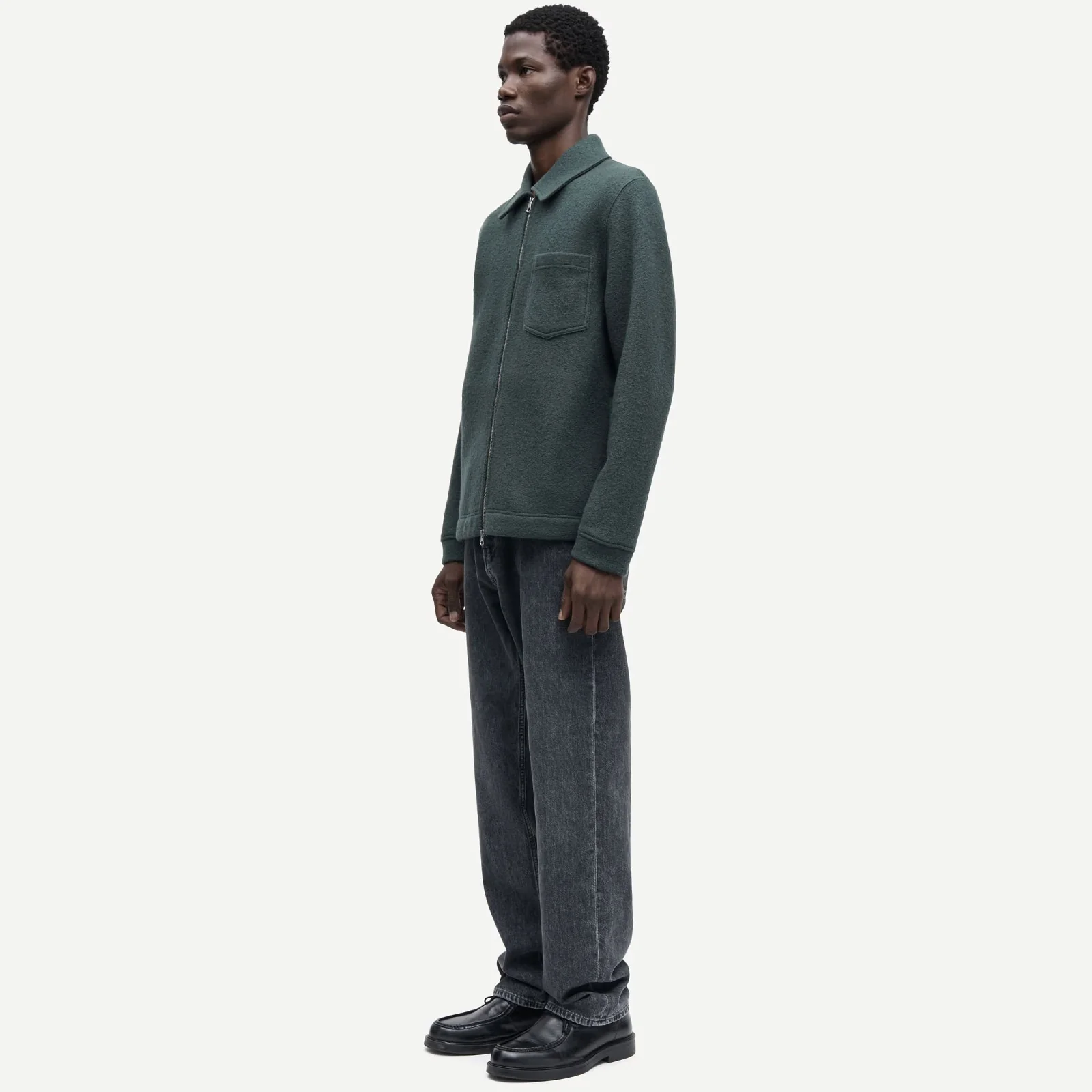 Hannes Full Zip dark evergreen - Image 4
