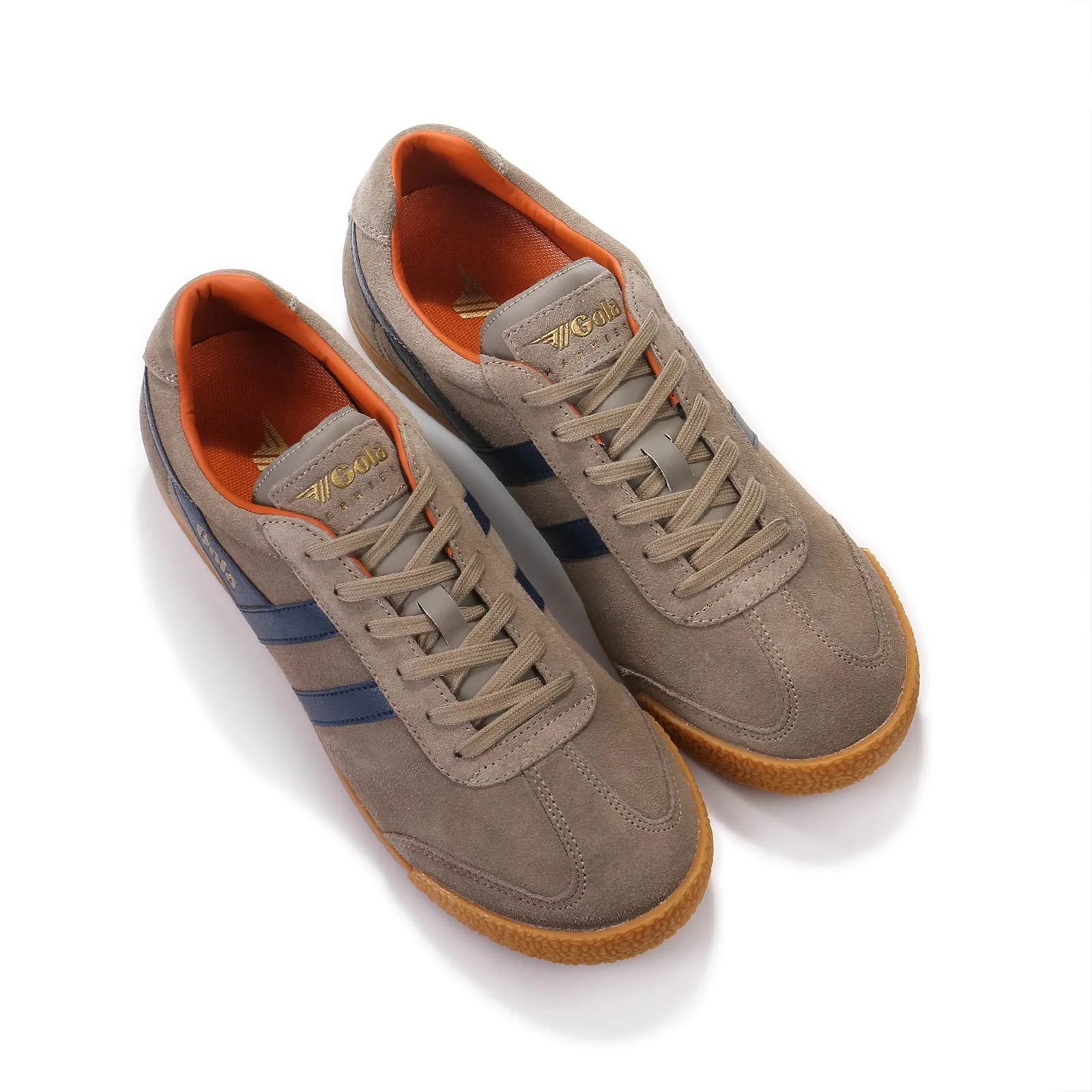 Harrier Suede rhino/navy/m.orange - Image 4
