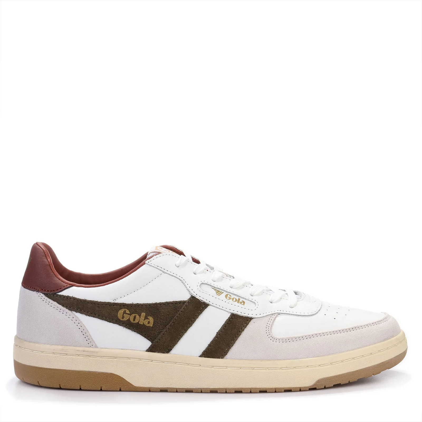 Hawk white/khaki/rust