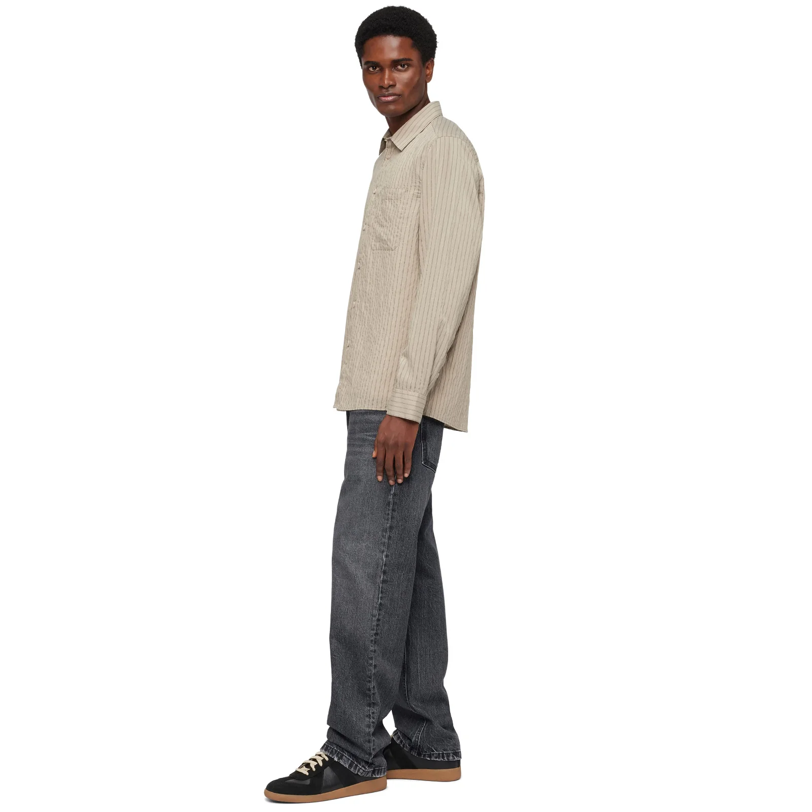 Hecto Shirt 144109 greige - Image 3