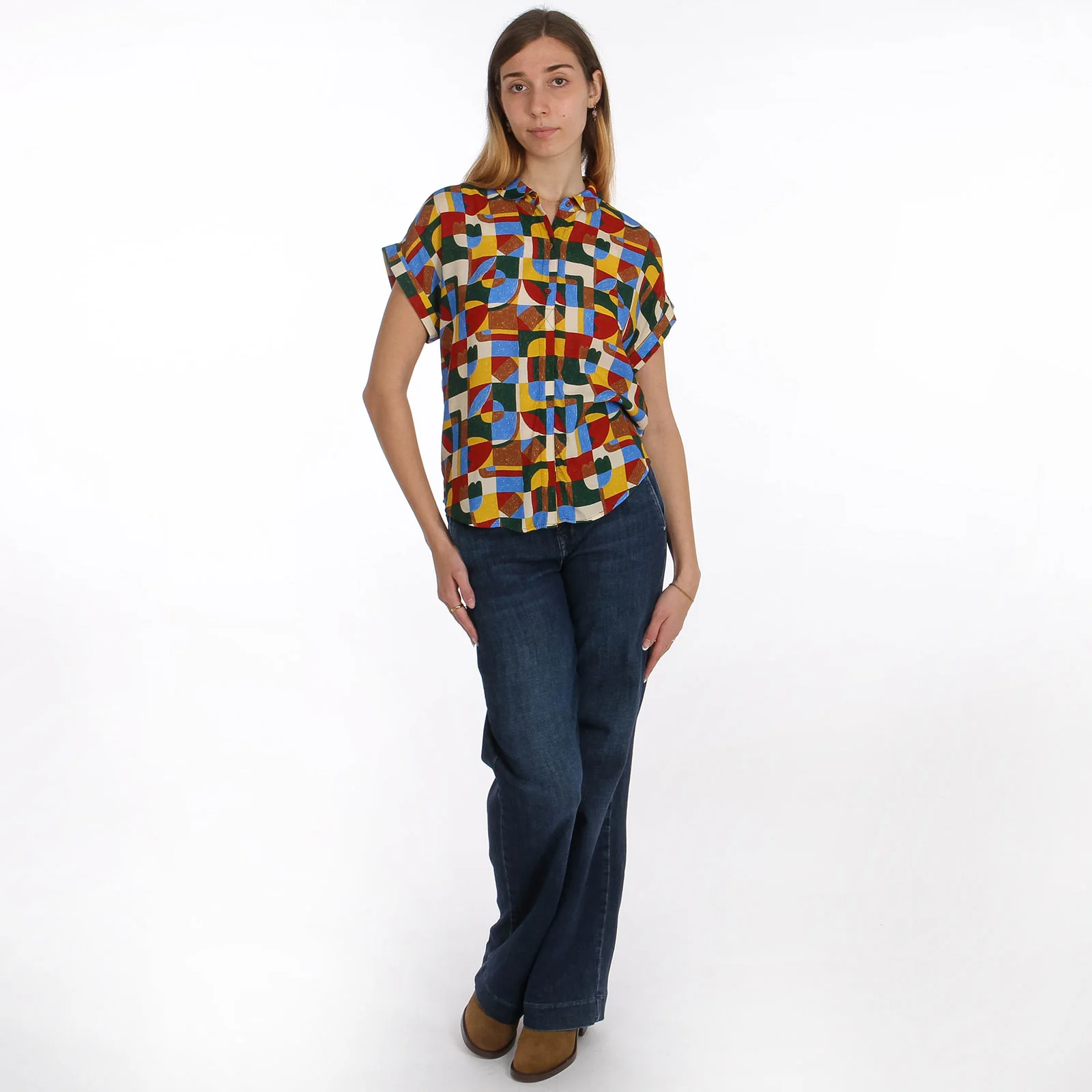 Helene Blouse patchwork - Image 7