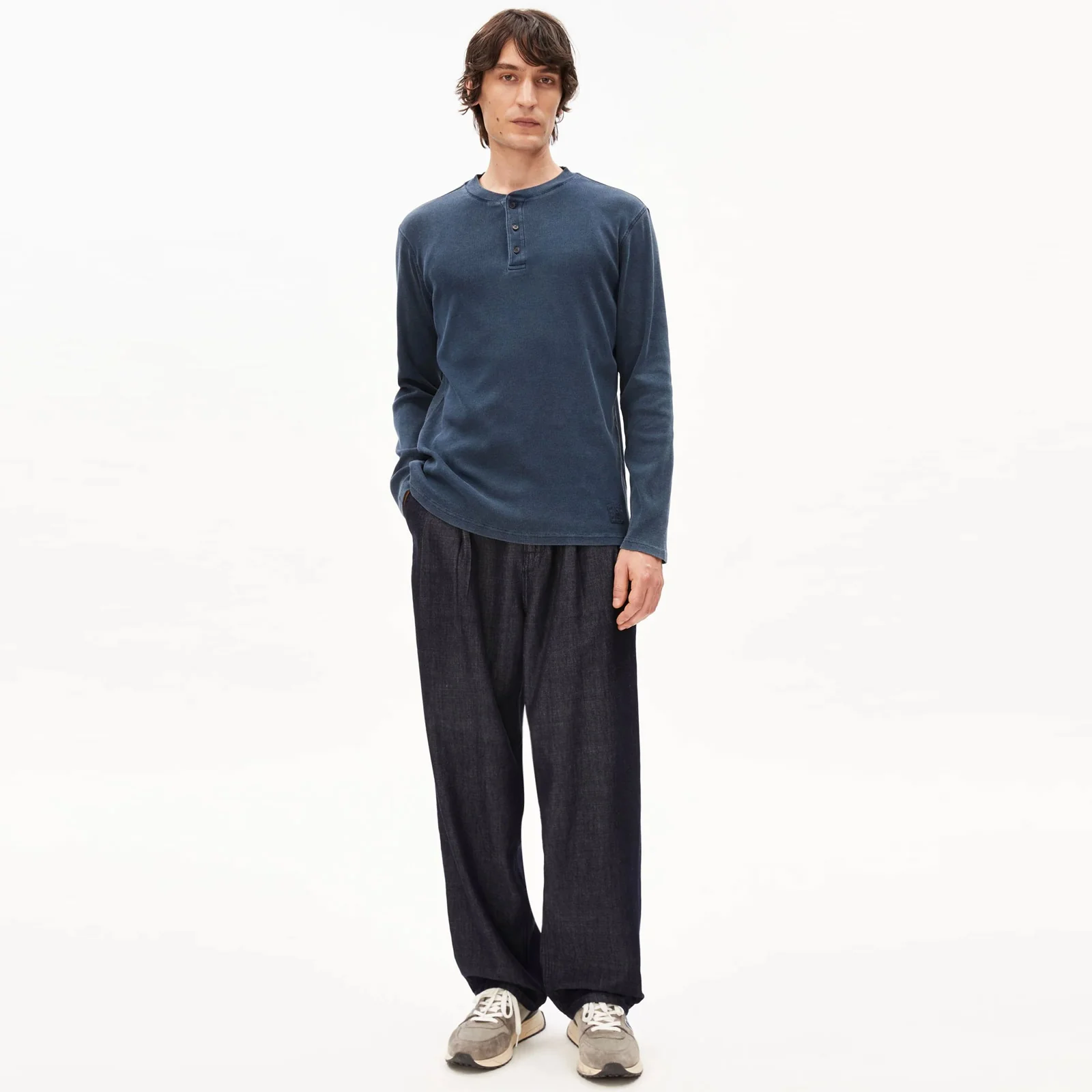 Henly GMT Dye Longsleeve night sky washed - Image 3