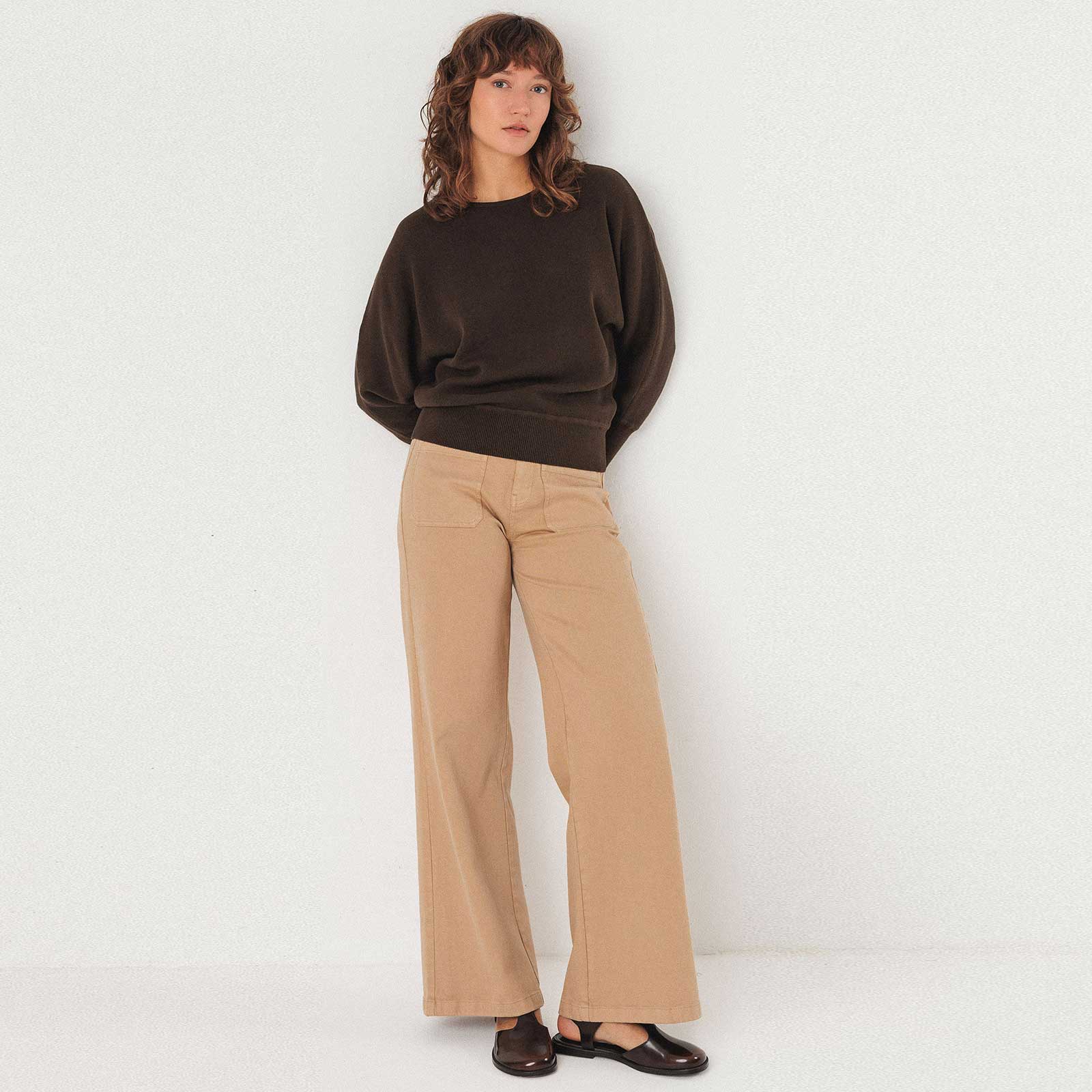Ibar Sweater dark brown - Image 3