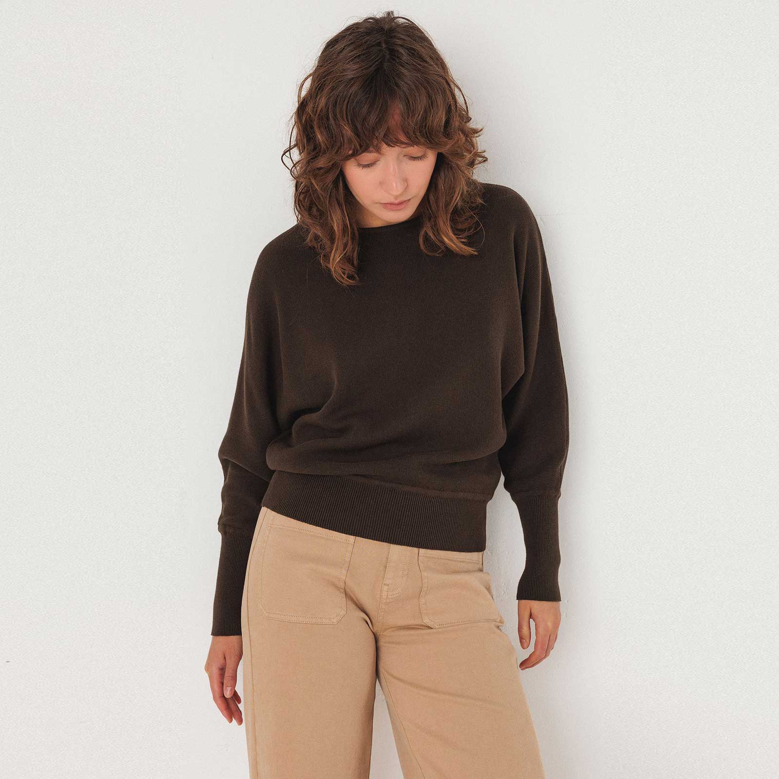 Ibar Sweater dark brown - Image 4