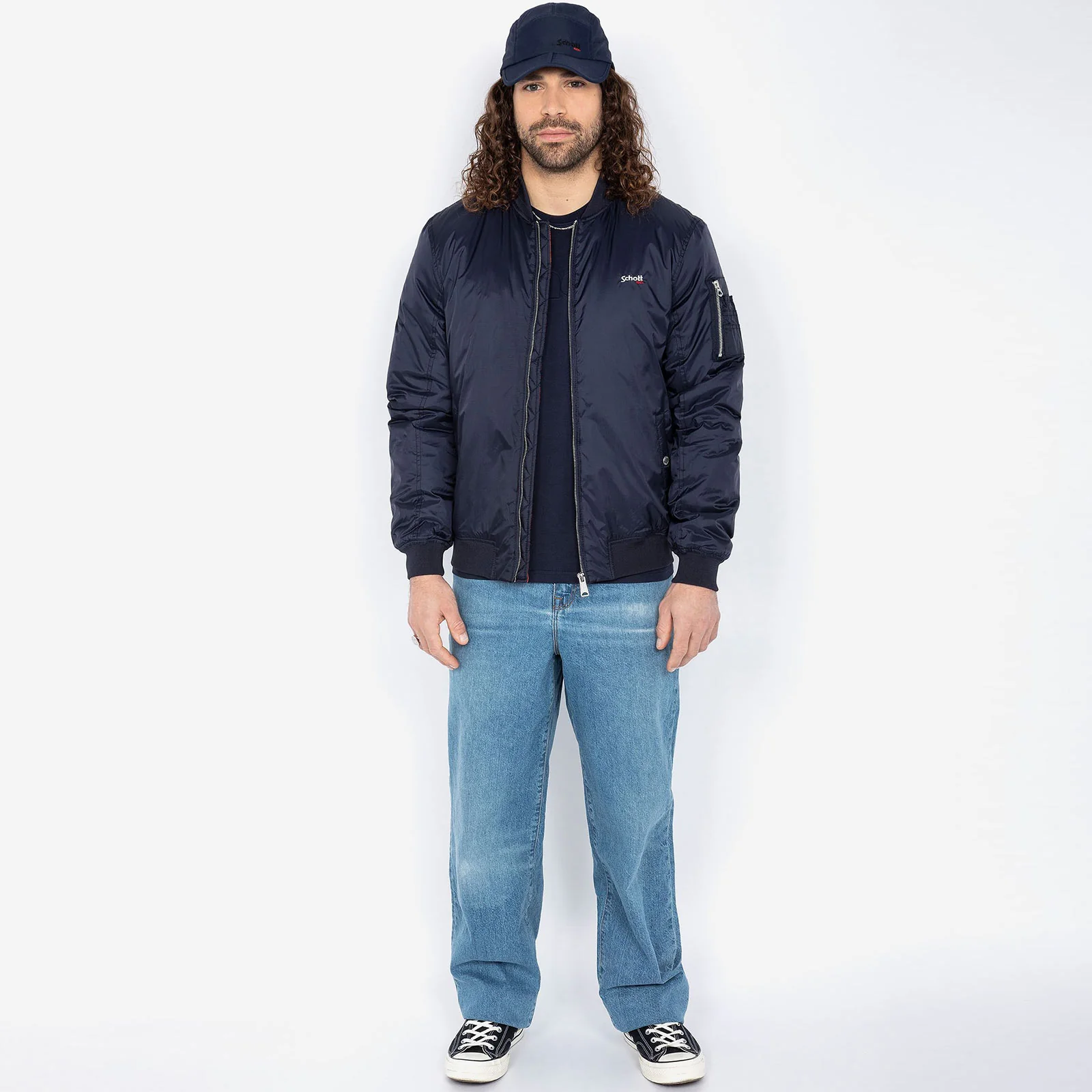 Indiana Ripstop Bomber Jacket navy - Image 2