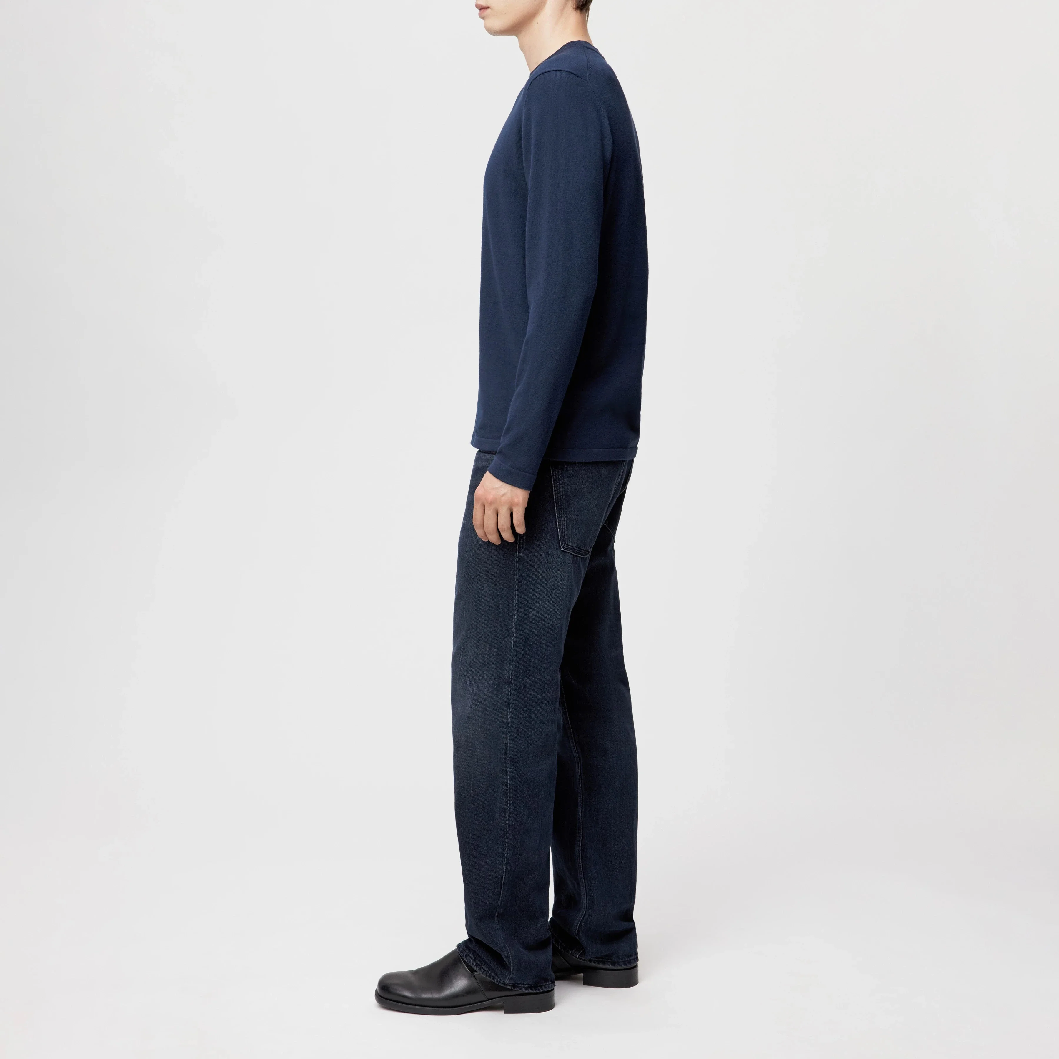 Irmino Longsleeve 420187 navy - Image 4
