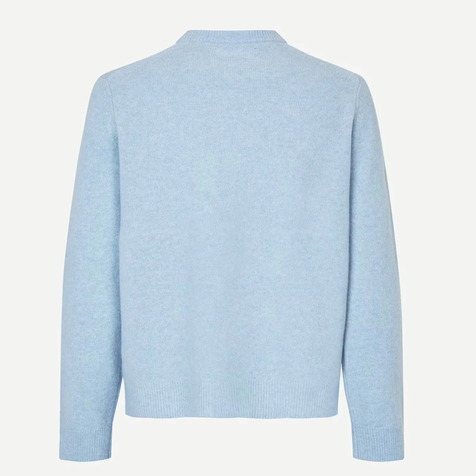 Isak Knit Sweater 1510 subdued blue - Image 6