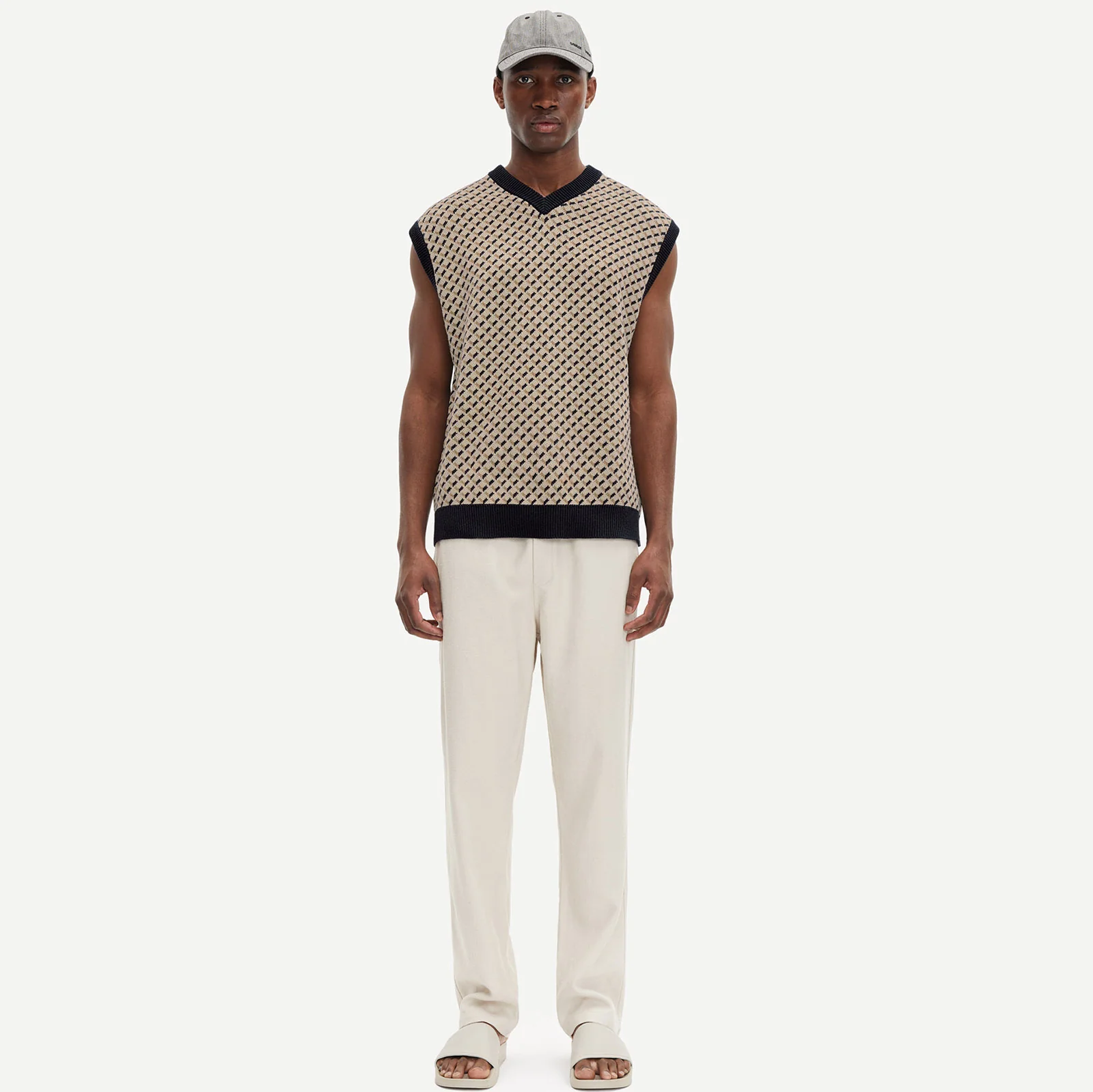 Jabari Trousers oatmeal - Image 3