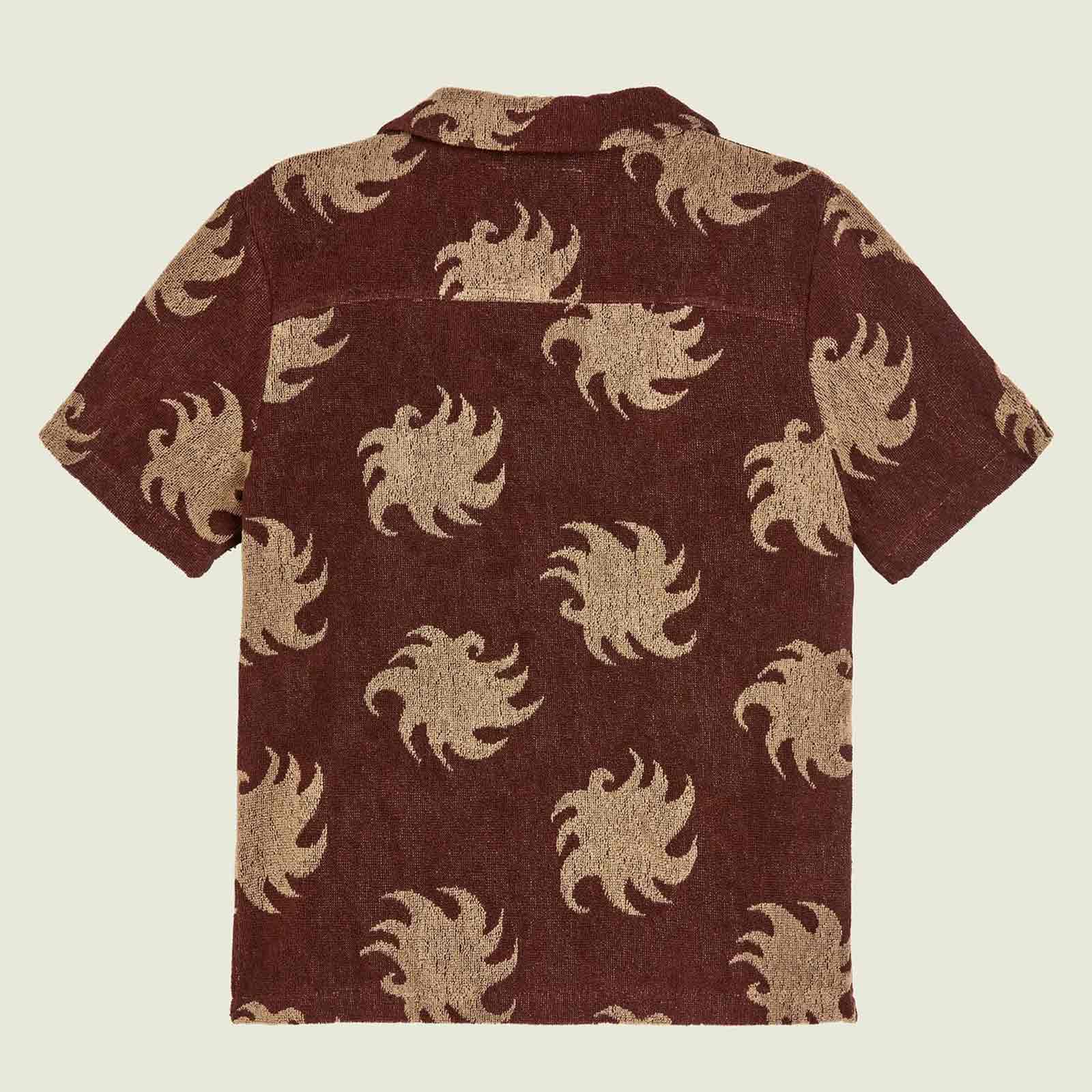 Jaffa Terry Shirt mocha ember - Image 2