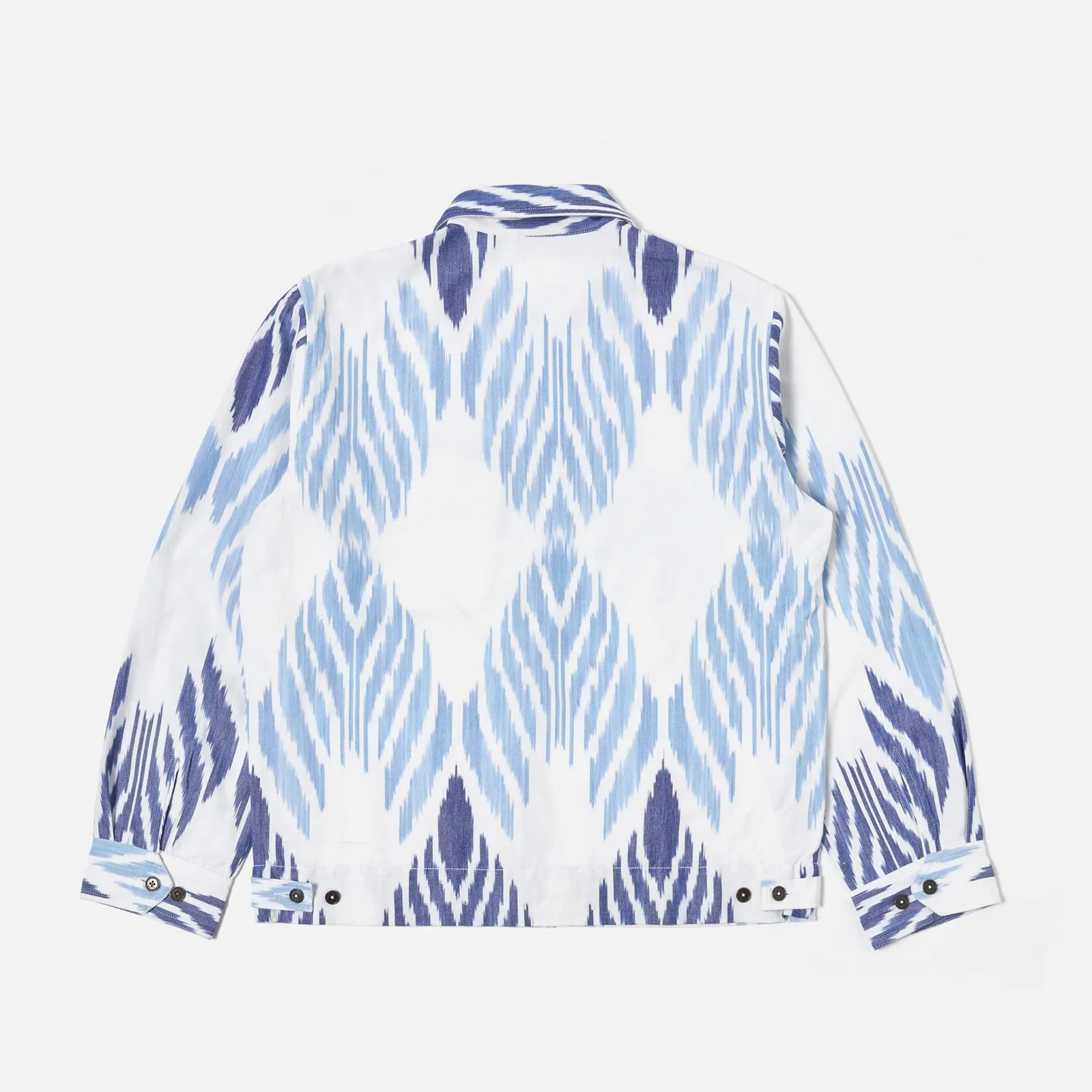 James Jacket Peacock Ikat blue - Image 3