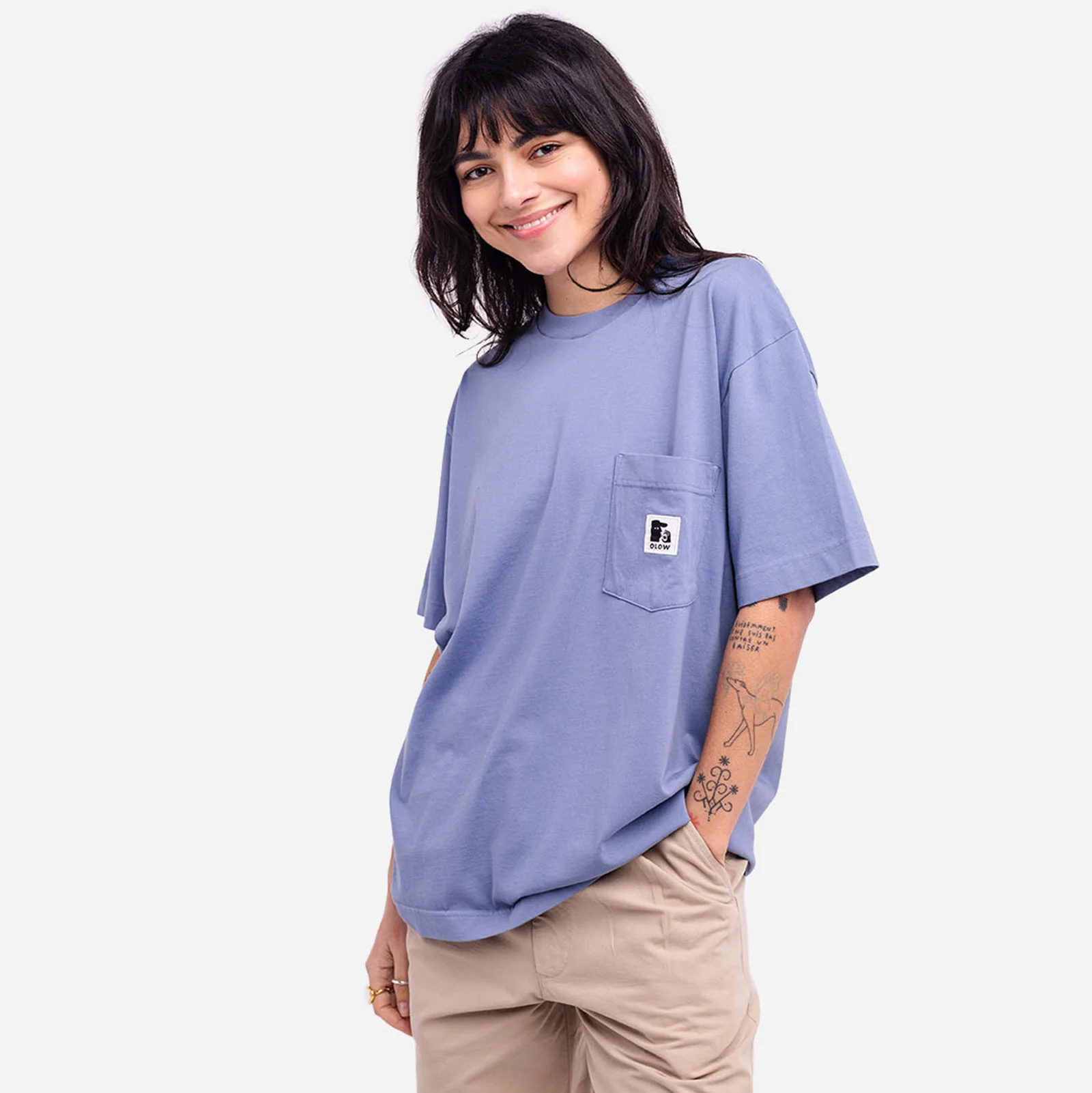 Japo T-Shirt overseas blue - Image 3