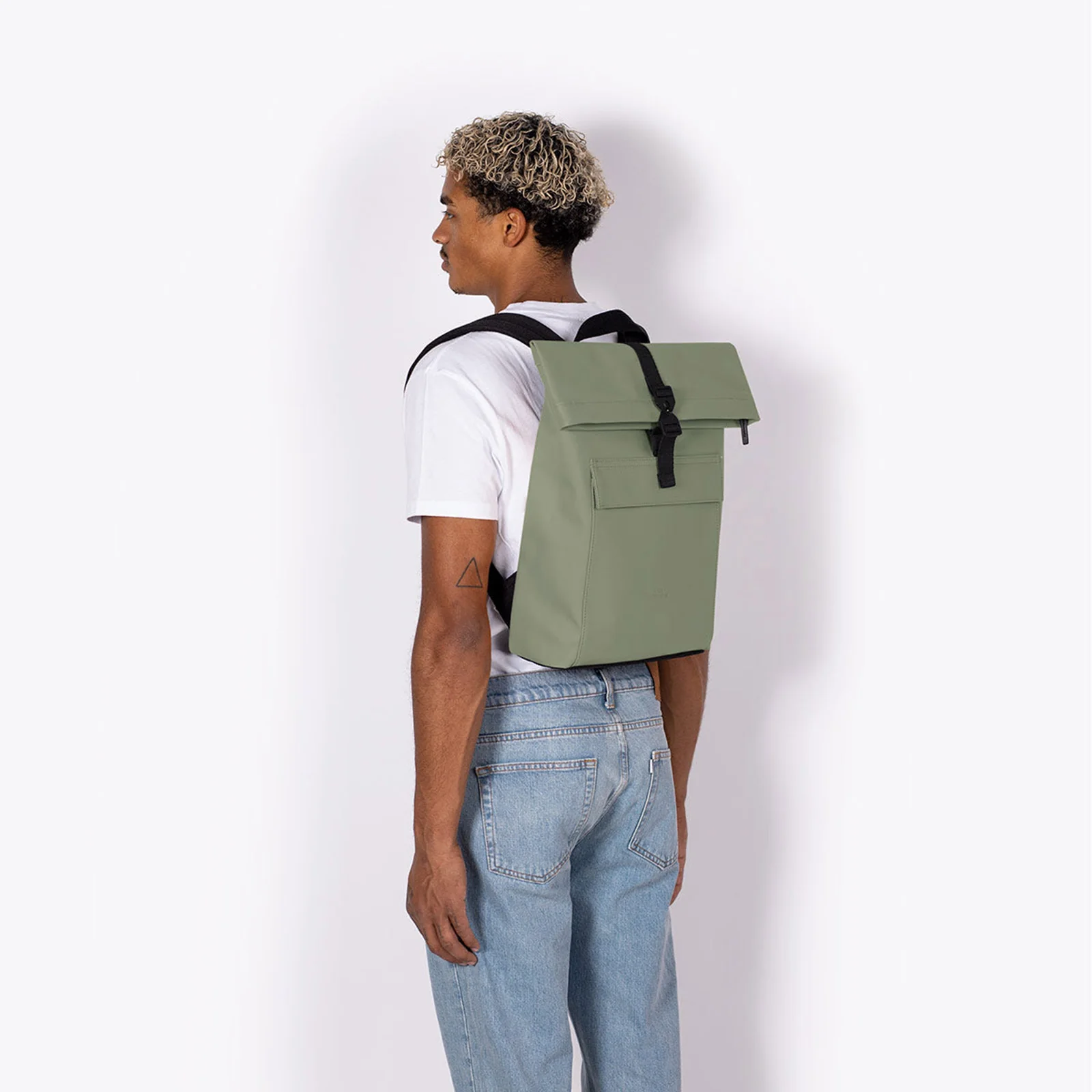 Jasper Mini Lotus Backpack sage green - Image 9