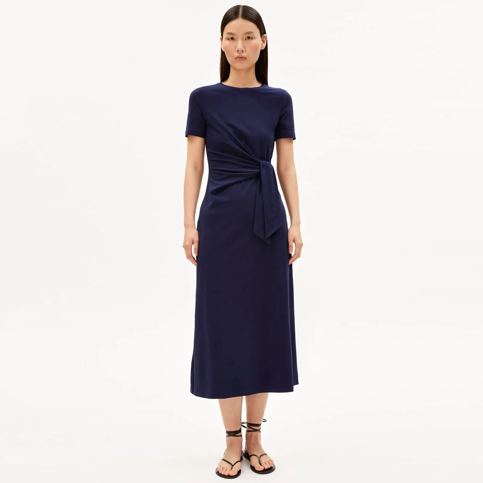 Jeltaa Jersey Dress tinted navy