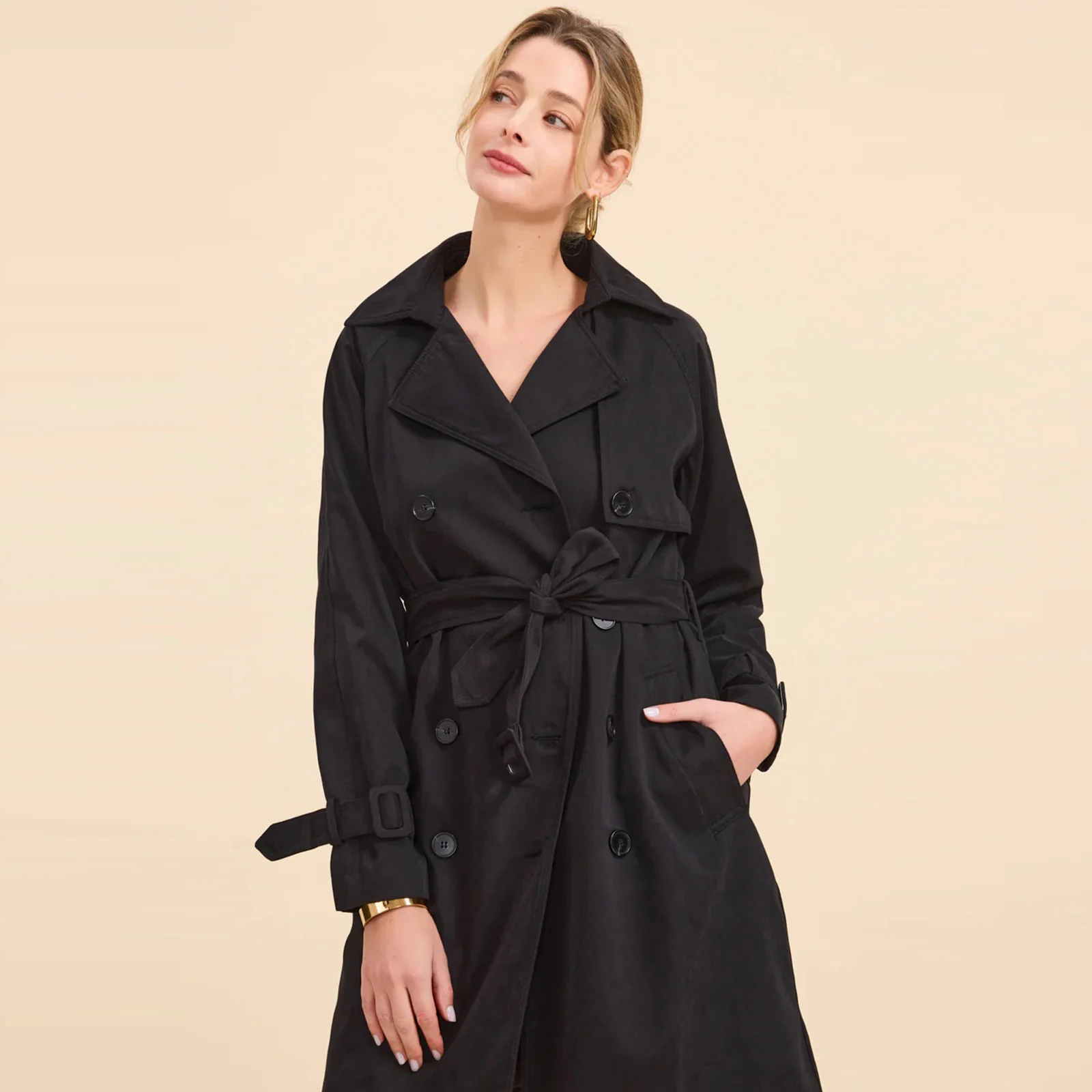 Jenny Trenchcoat charbon - Image 3