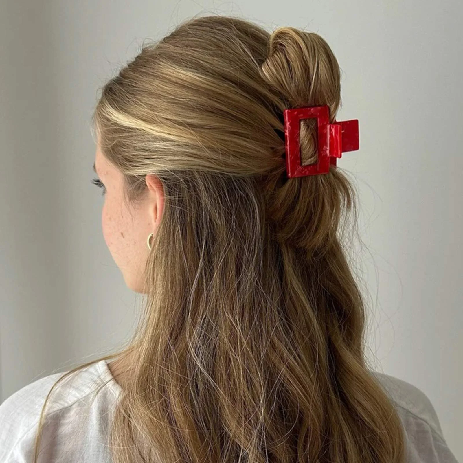 Josefin Clip scarlet red - Image 2