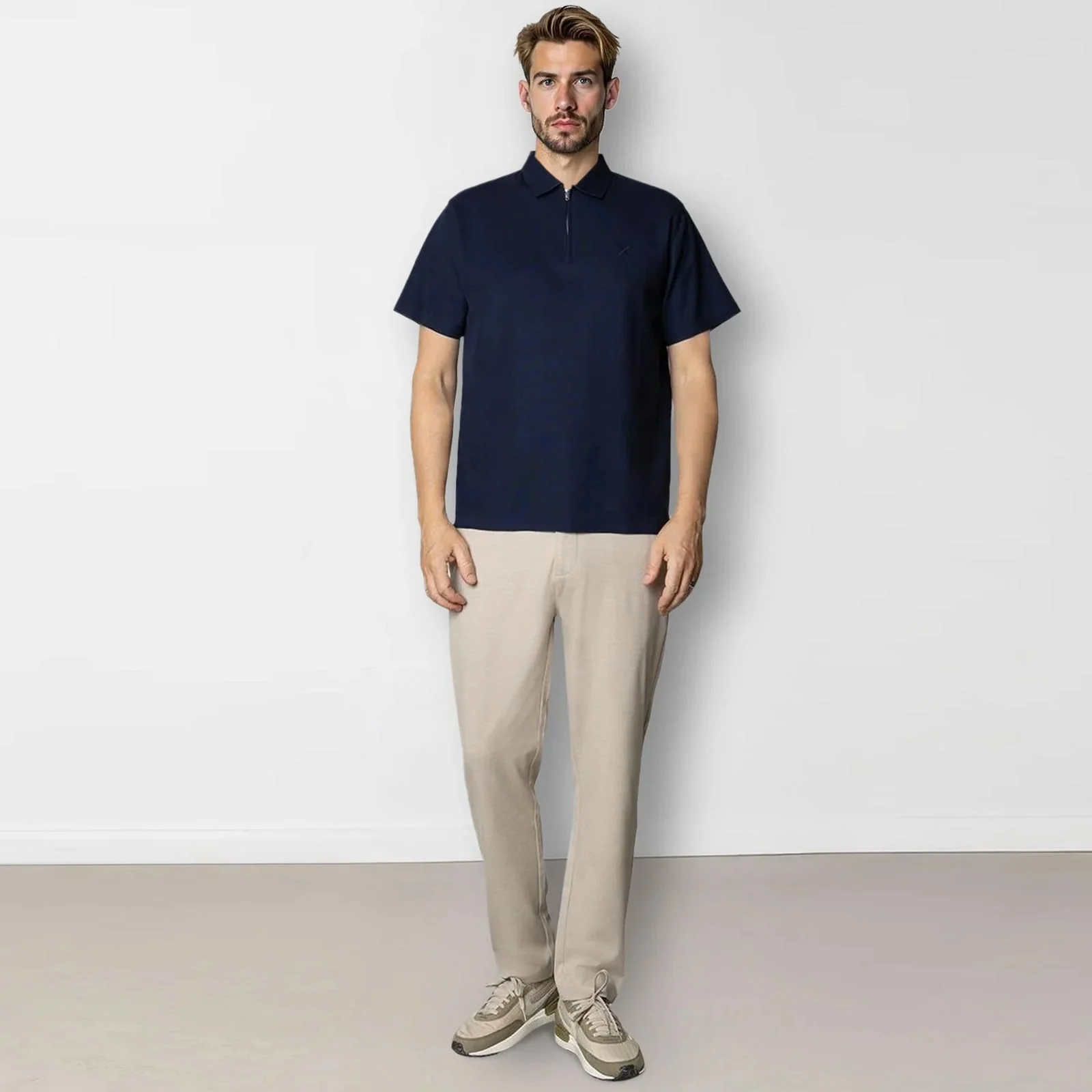 Joss S/S Polo navy - Image 3