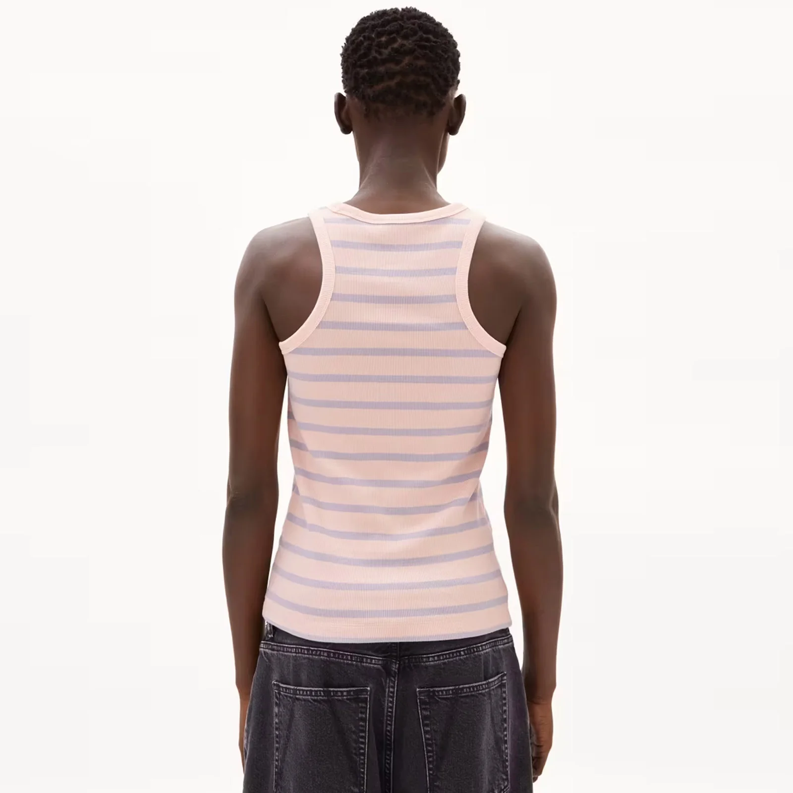 Kanitaa Stripes Top rosalilly/misty morning - Image 3