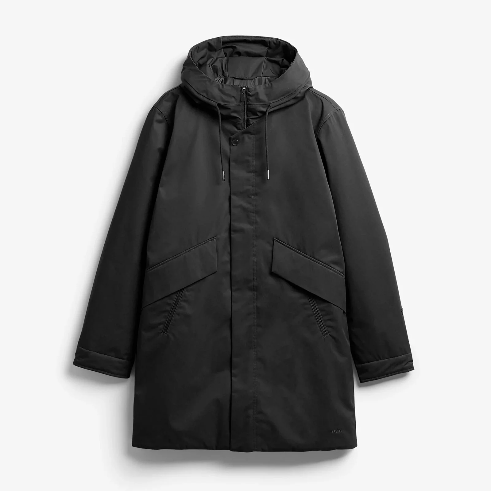Karim Cold Winter Parka black - Image 4