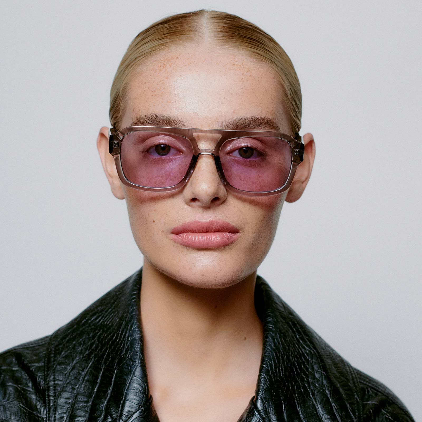 Kaya Sunglasses grey transparent - Image 3