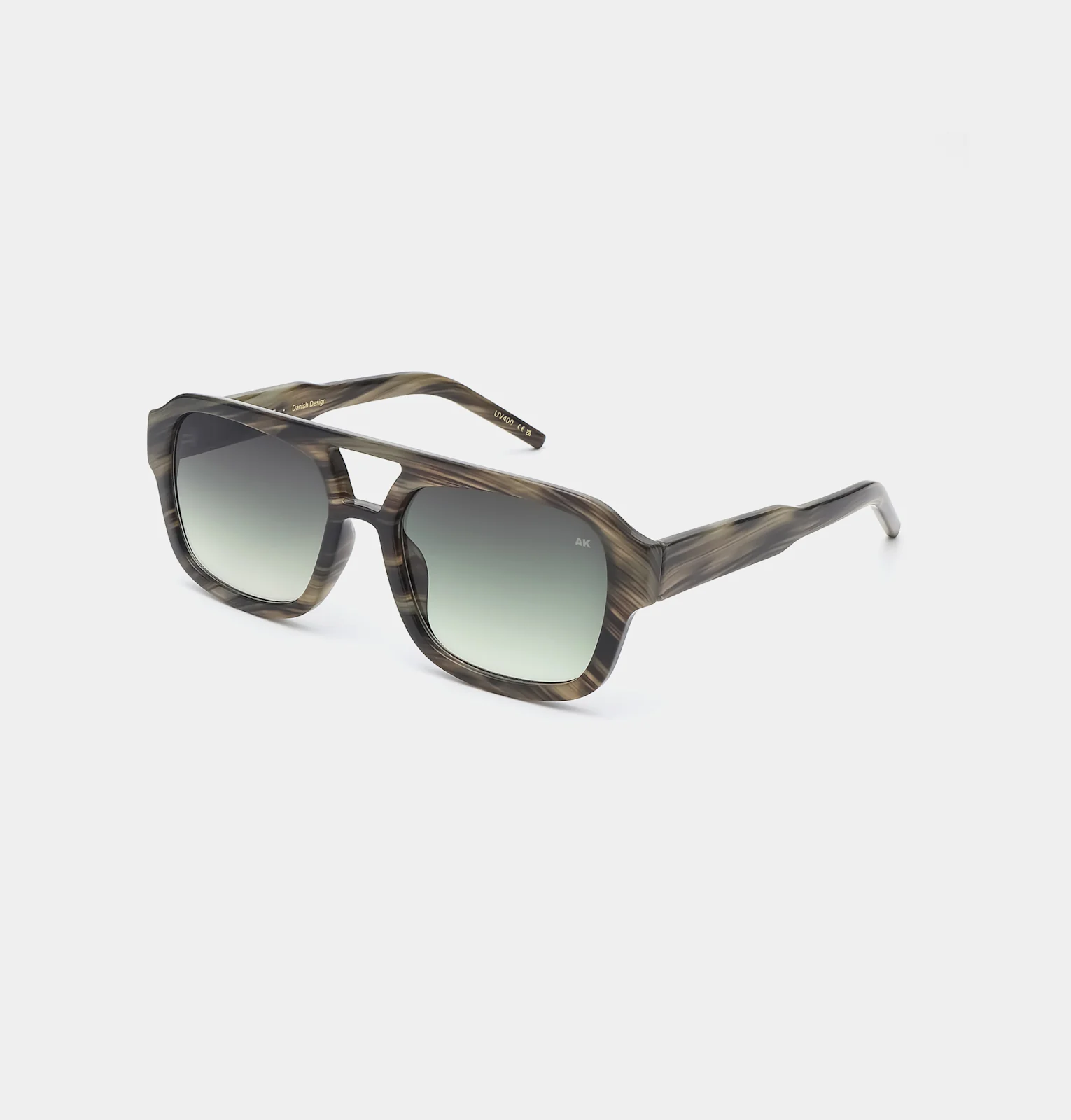Kaya Sunglasses striped horn