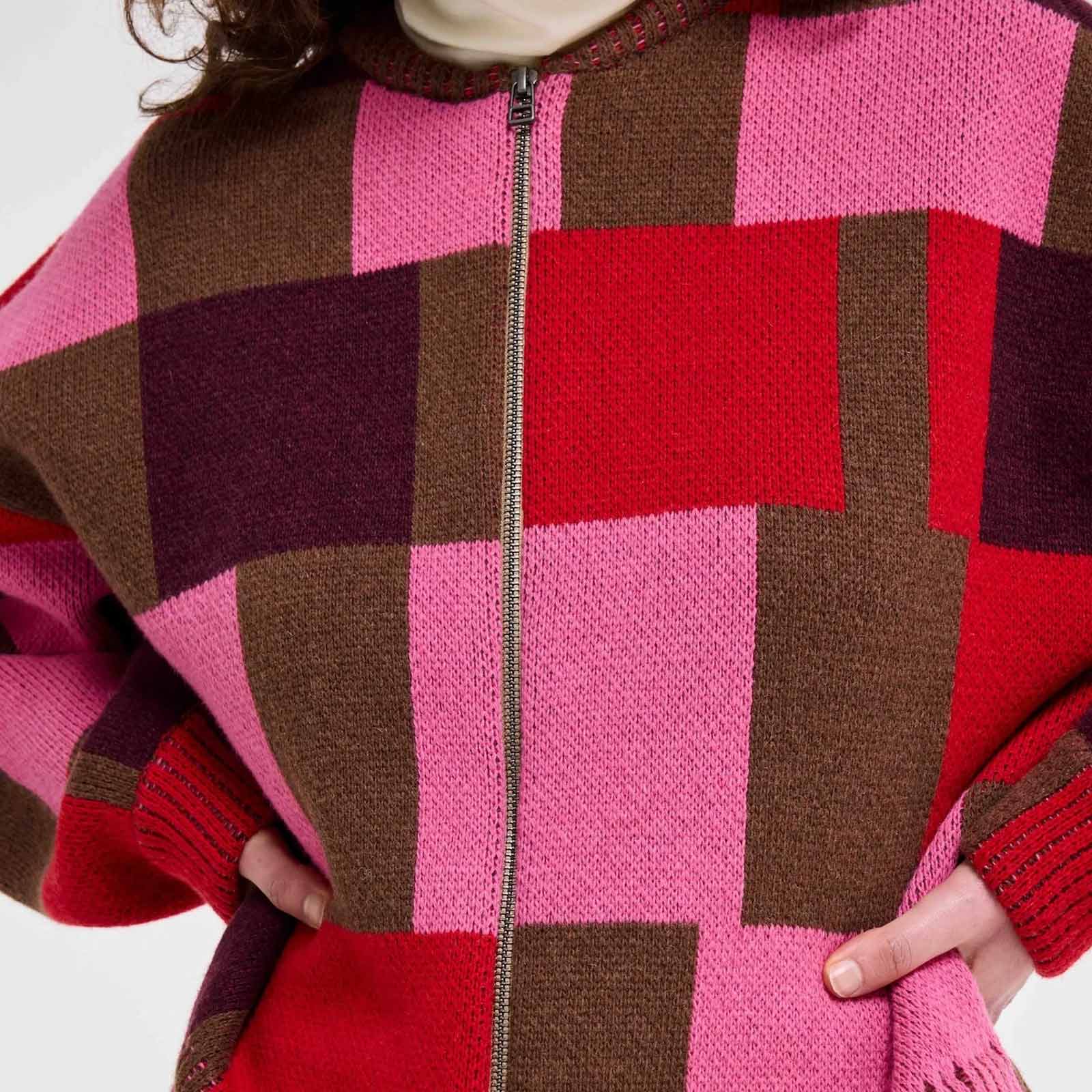 Kent Boxy-Fit Bomber Jacket pink - Image 5