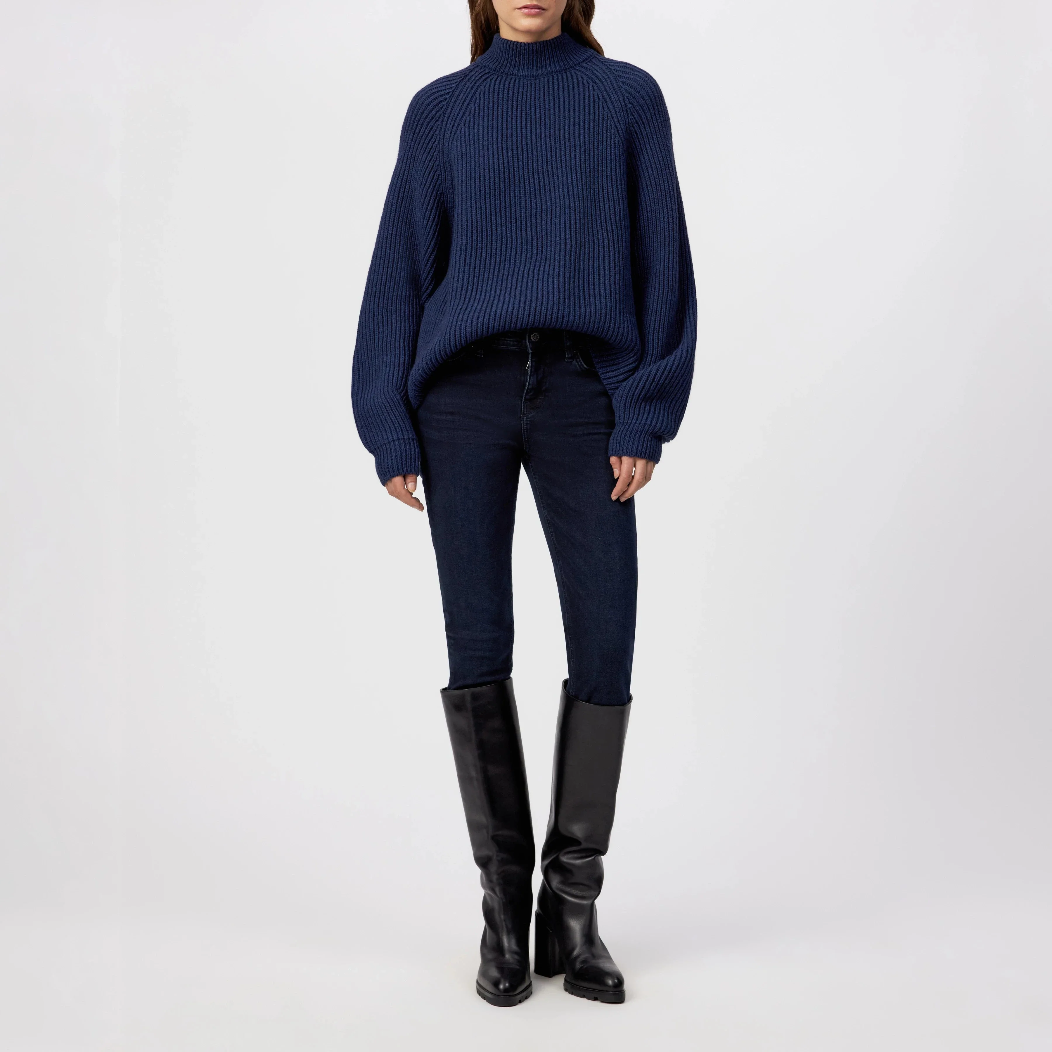 Kimoni Jumper 420002 black iris - Image 3