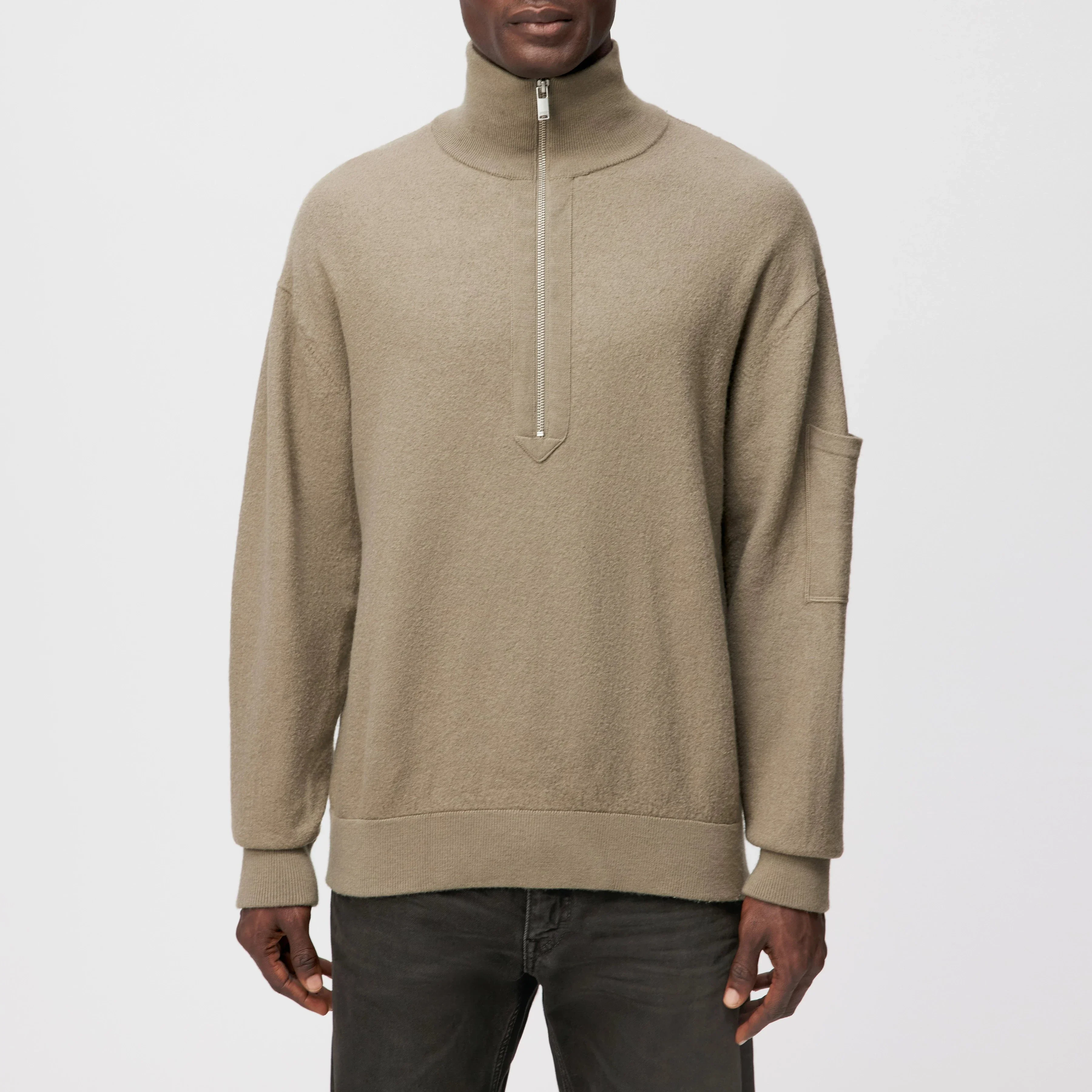 Kouper Half Zip Sweater 420222 fango